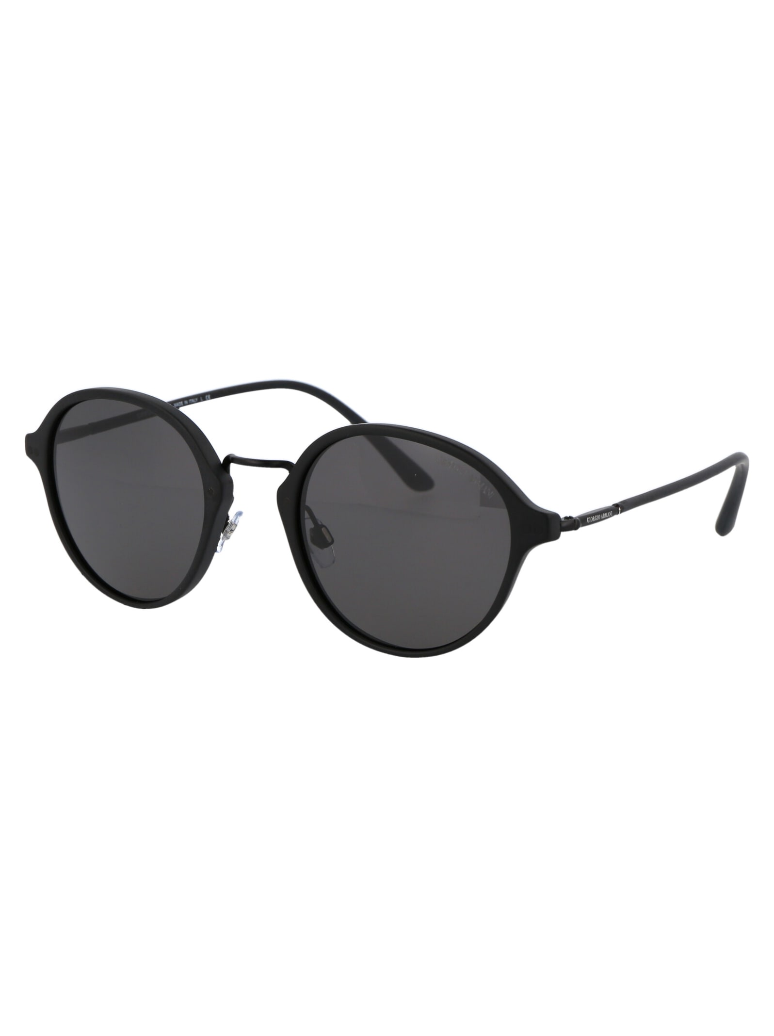 Shop Giorgio Armani 0ar8139 Sunglasses In 5042b1 Matte Black