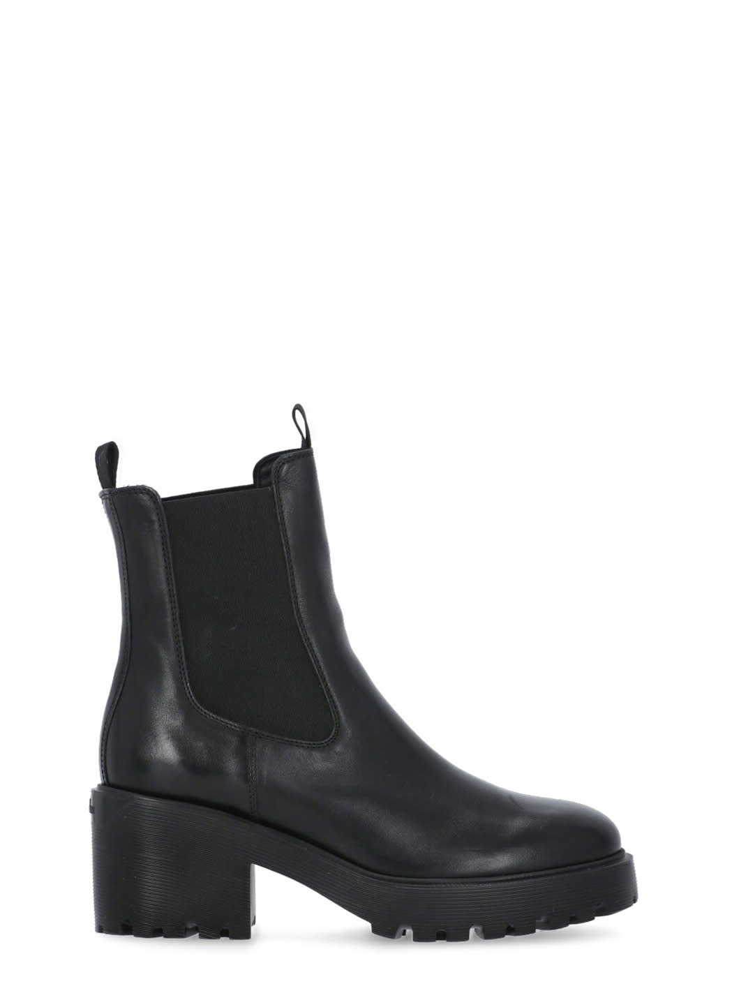 Shop Hogan H649 Chelsea Boots In Black