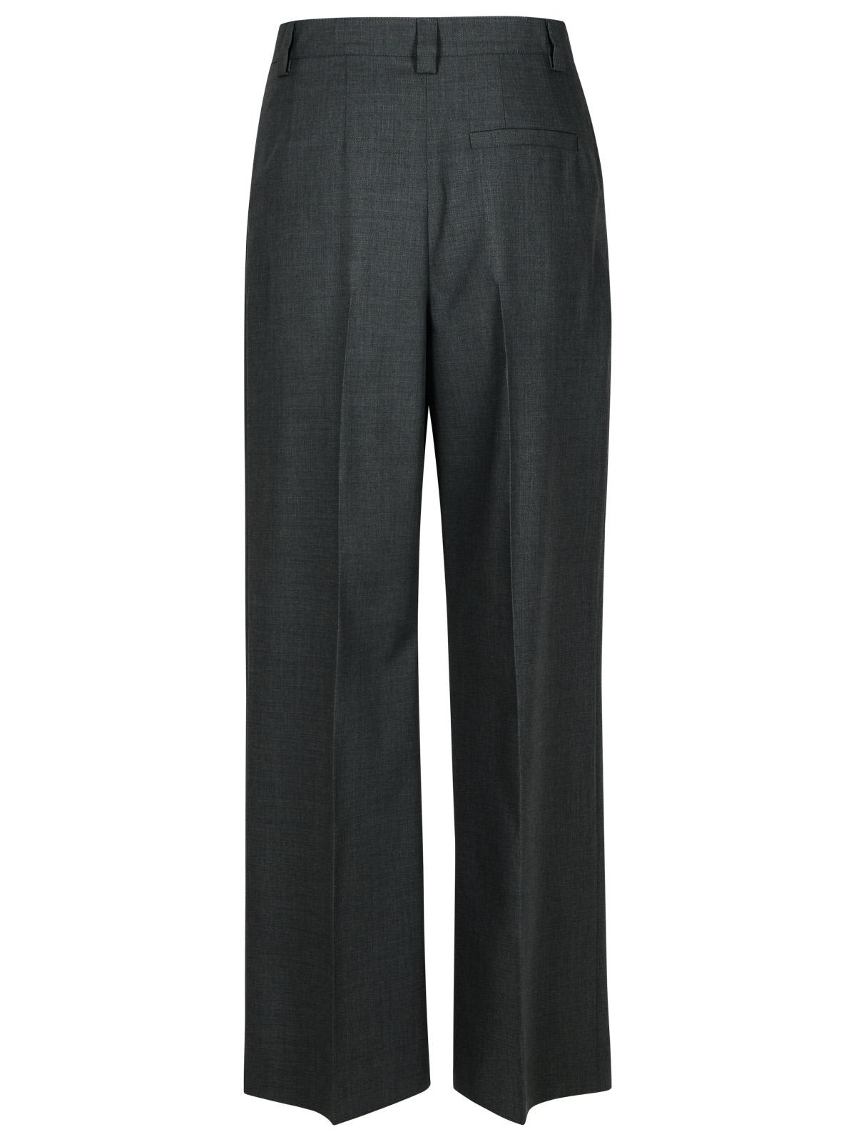 APC TRESSIE GREY VIRGIN WOOL PANTS 