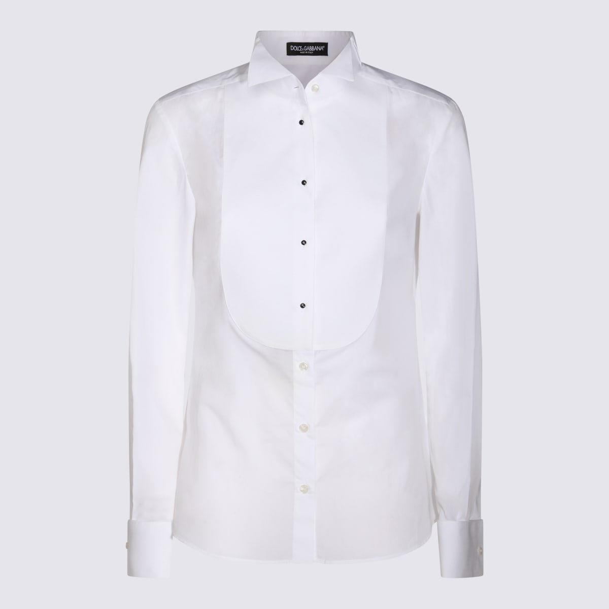 Shop Dolce & Gabbana White Cotton Shirt