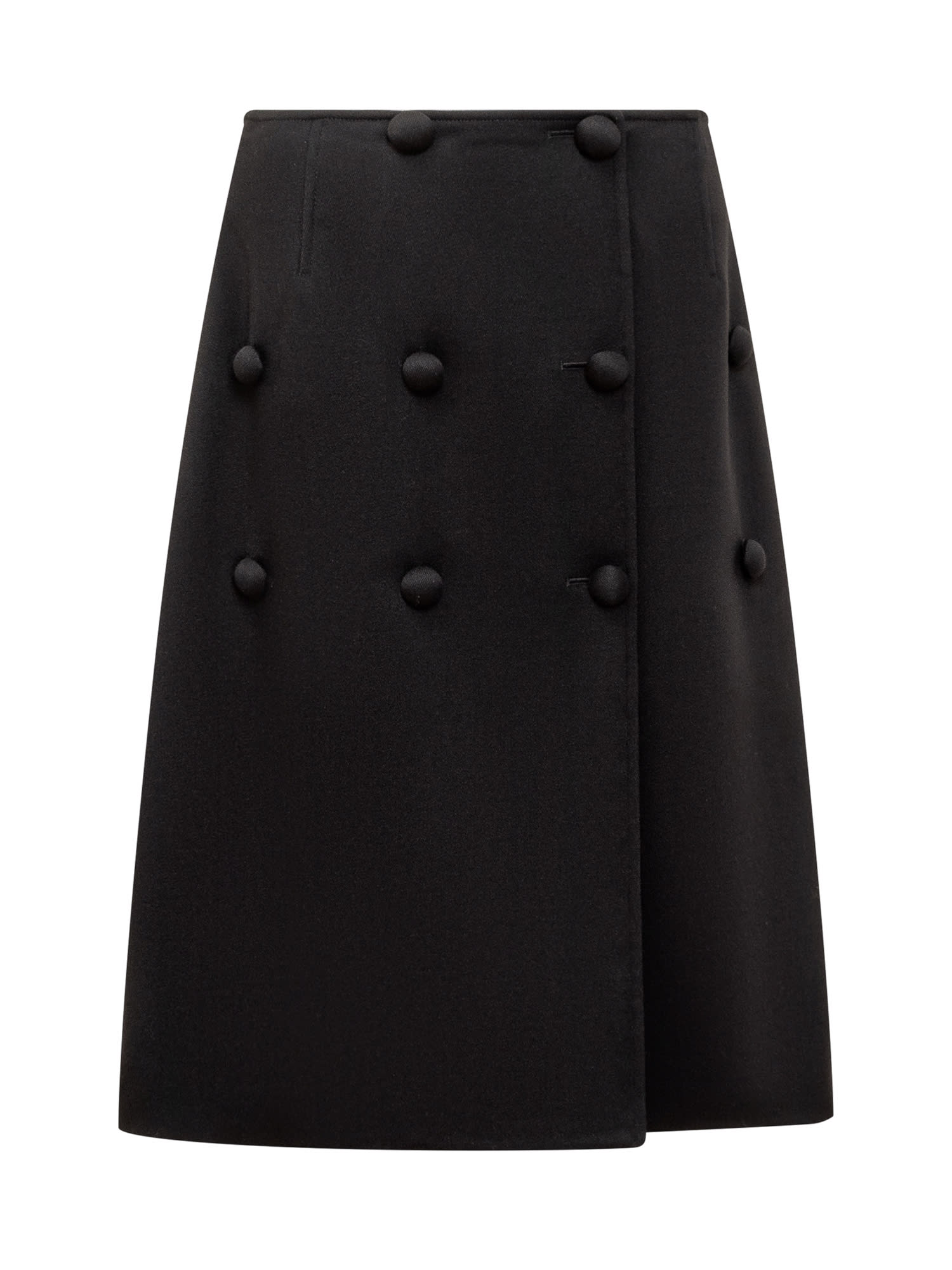 Shop Jil Sander Skirt 26 In Black