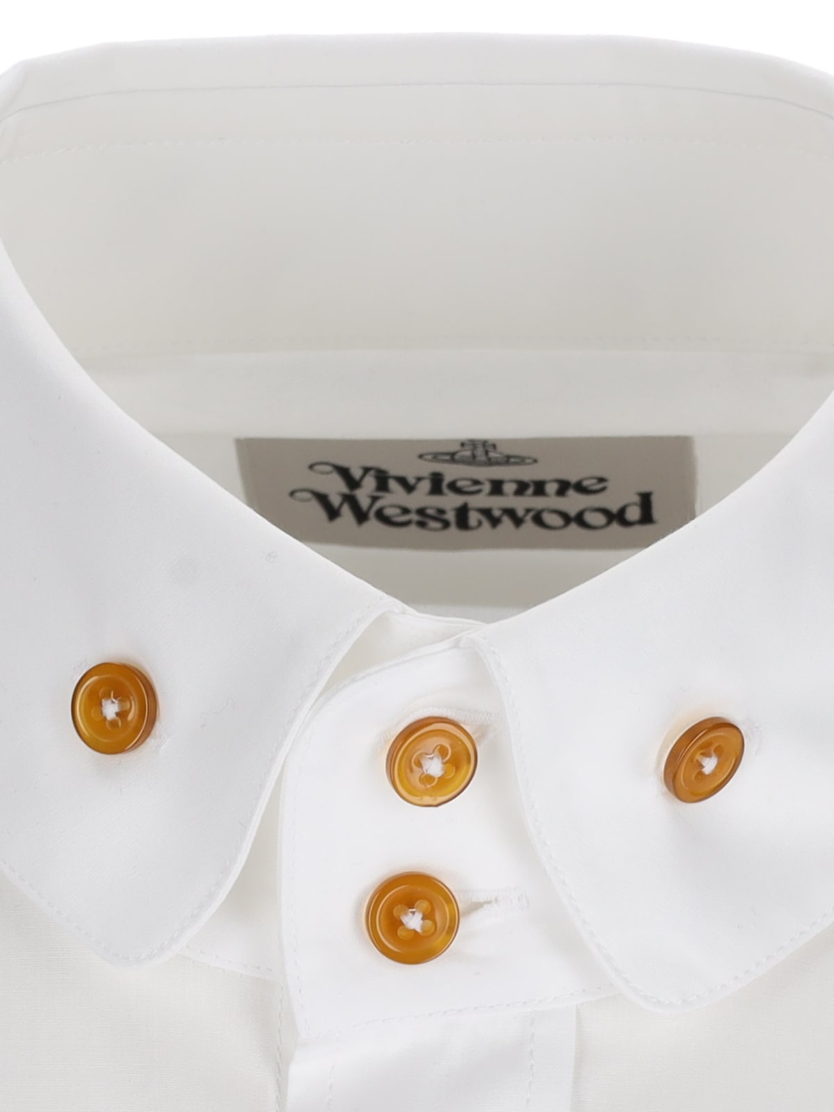 Vivienne Westwood Shirt With Subtle Orb Embroidery And Tailored Fit