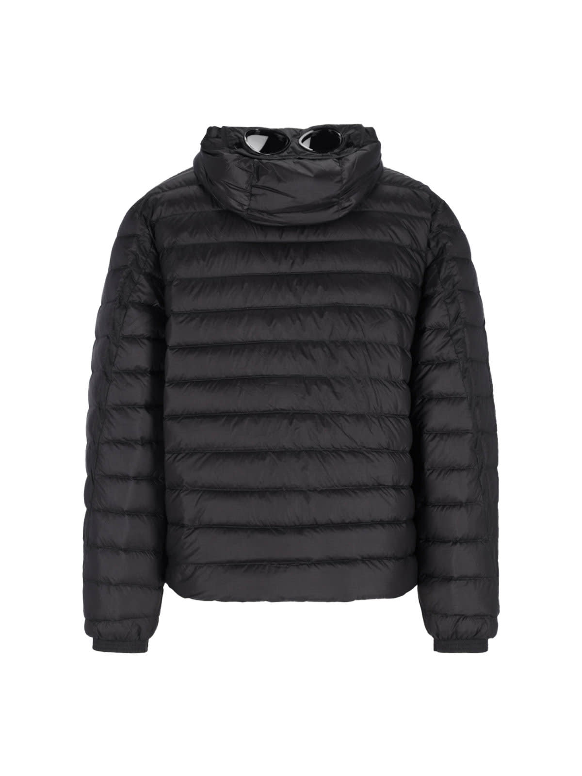 C.p. Company Padded Down Jacket In Black