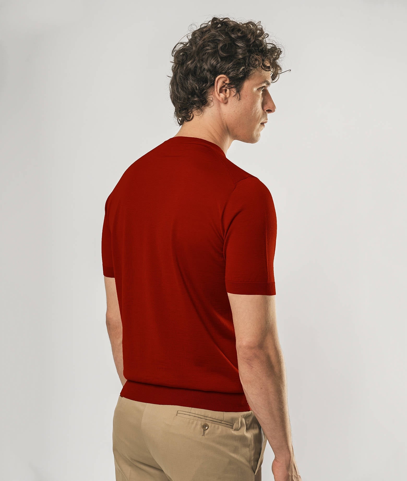 Larusmiani Crewneck Roquebrune T-shirt In Red