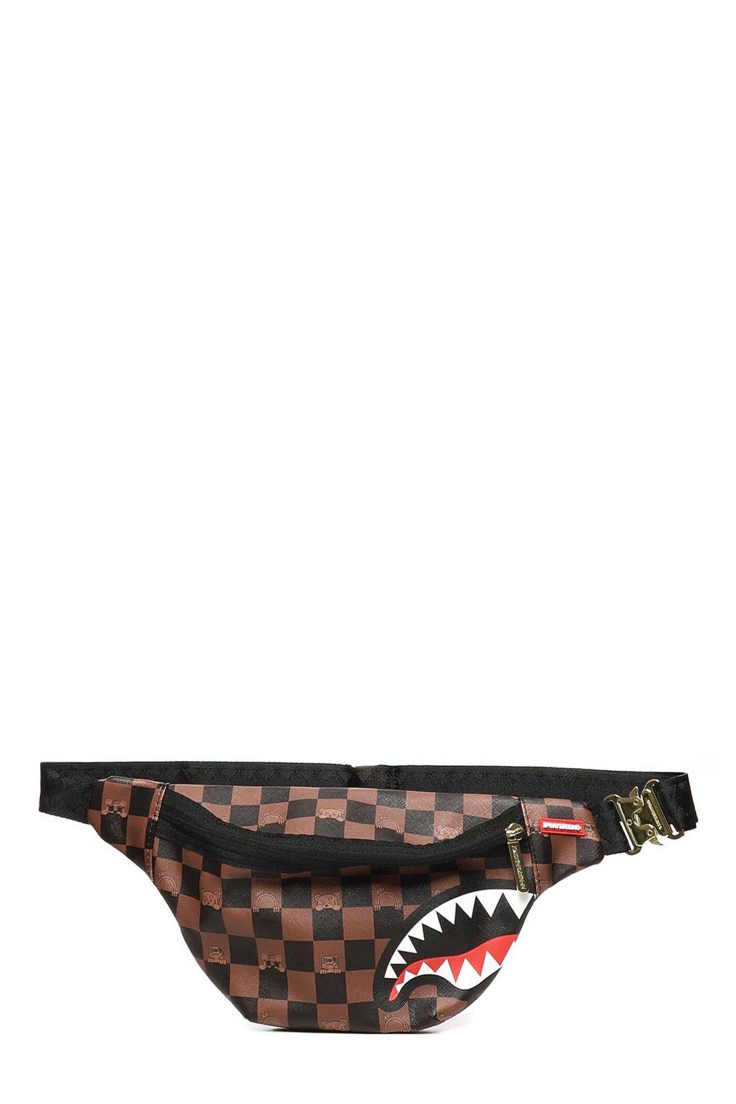 Sprayground Checked Belt Bag