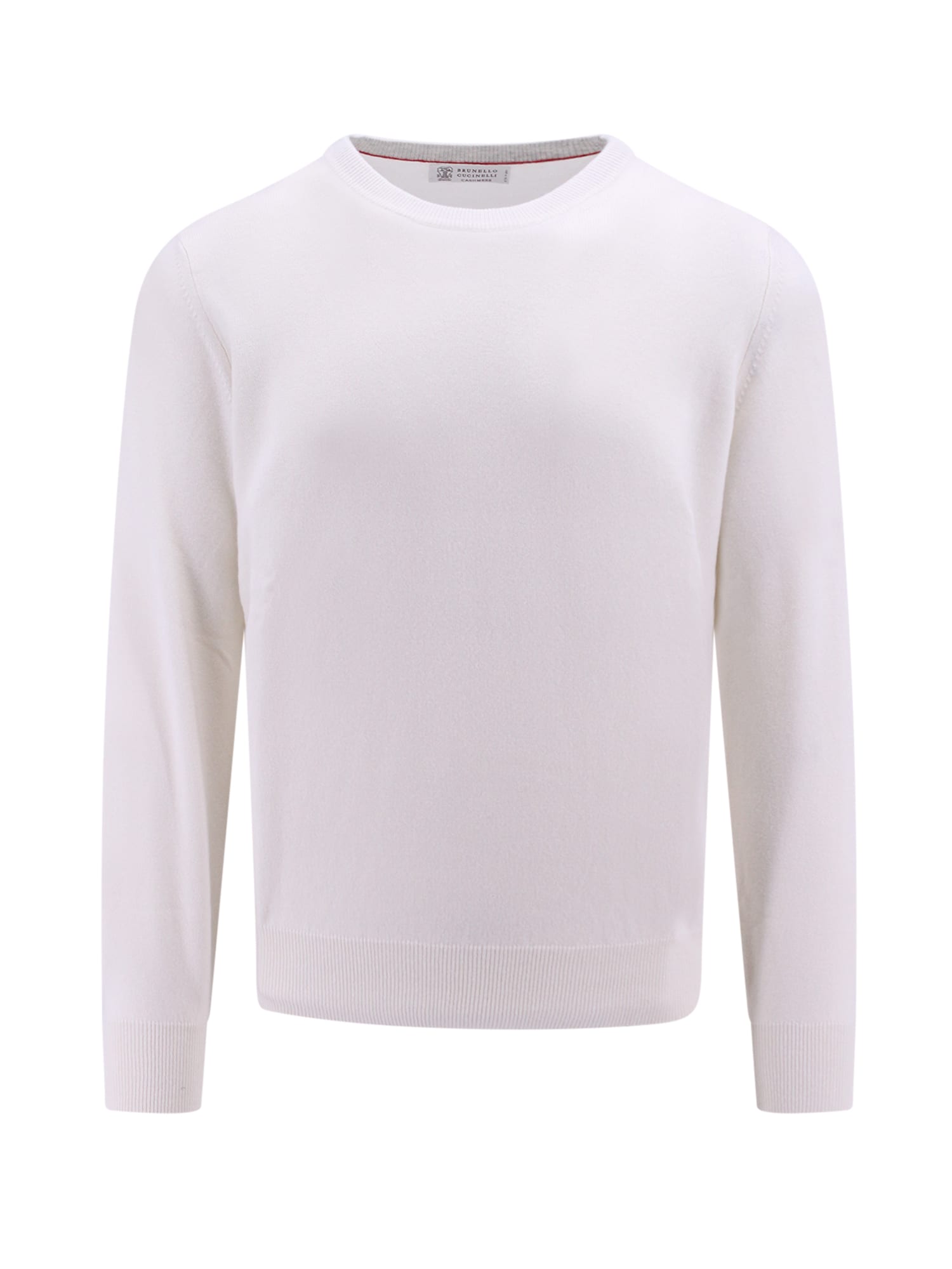 Shop Brunello Cucinelli Sweater In White