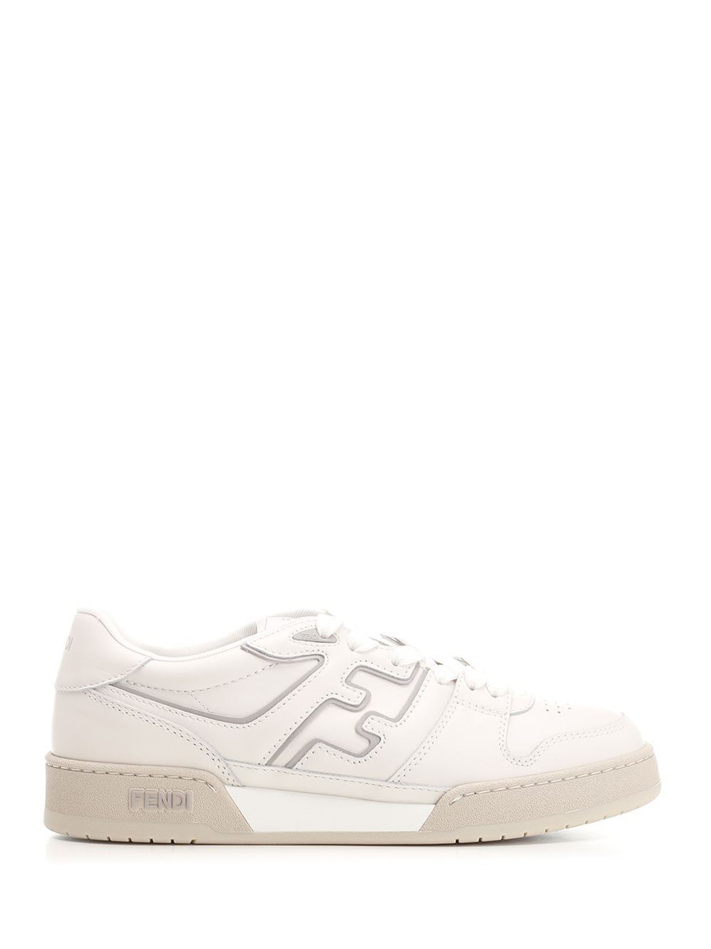 Fendi Match Sneakers In White