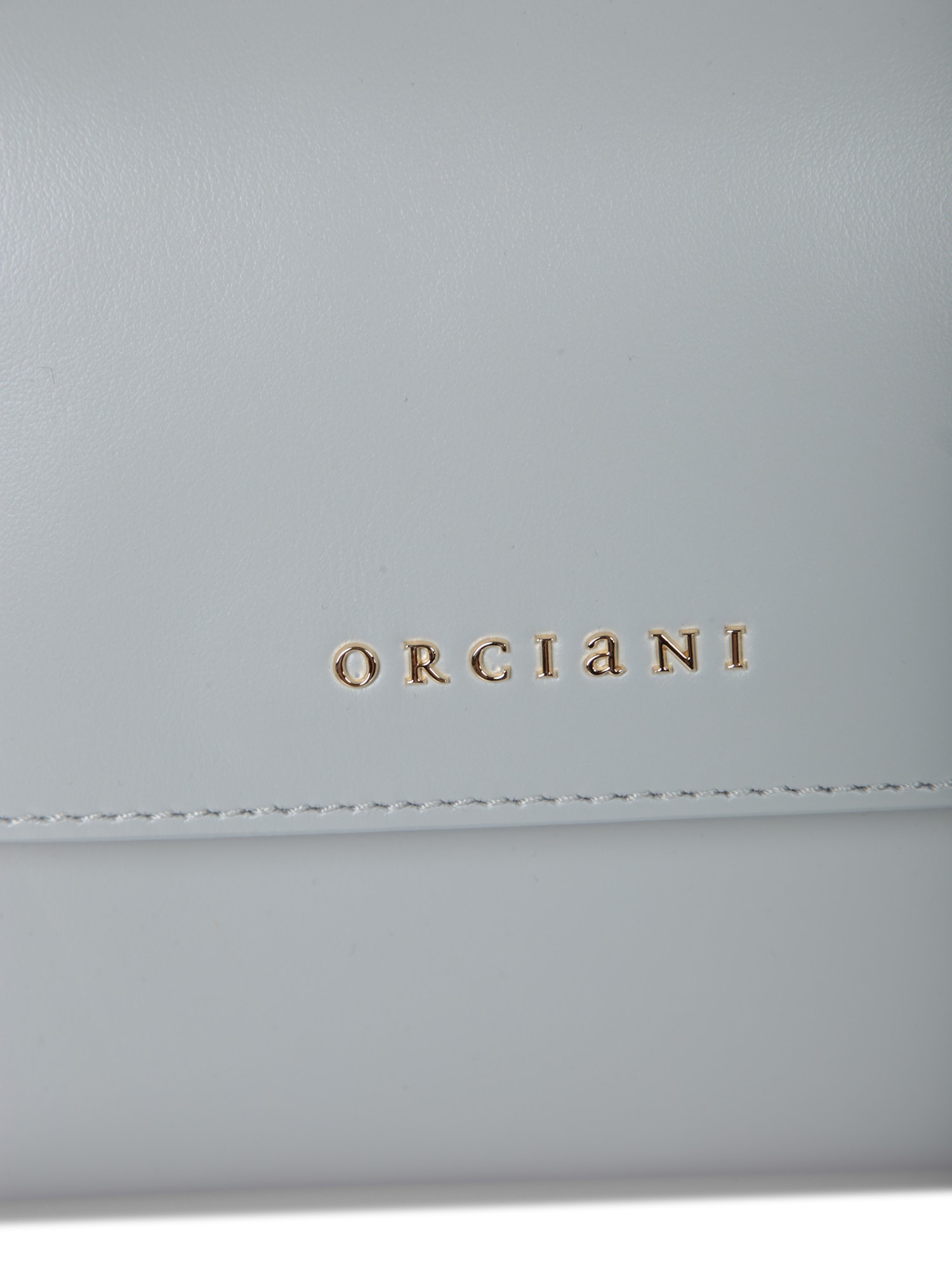Orciani Sveva Mini Vanity Light Blue Bag