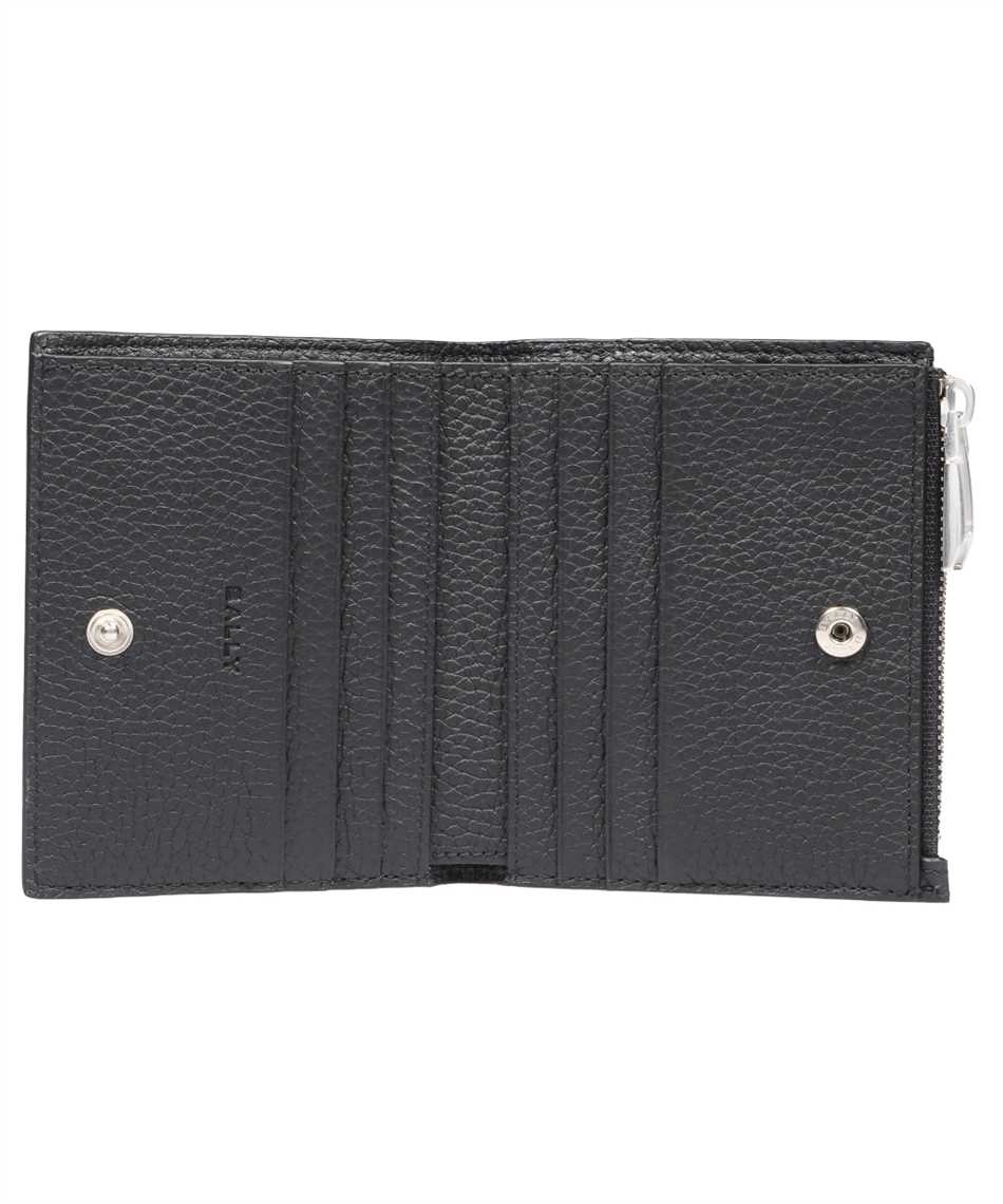 Shop Bally Leather Wallet In Black