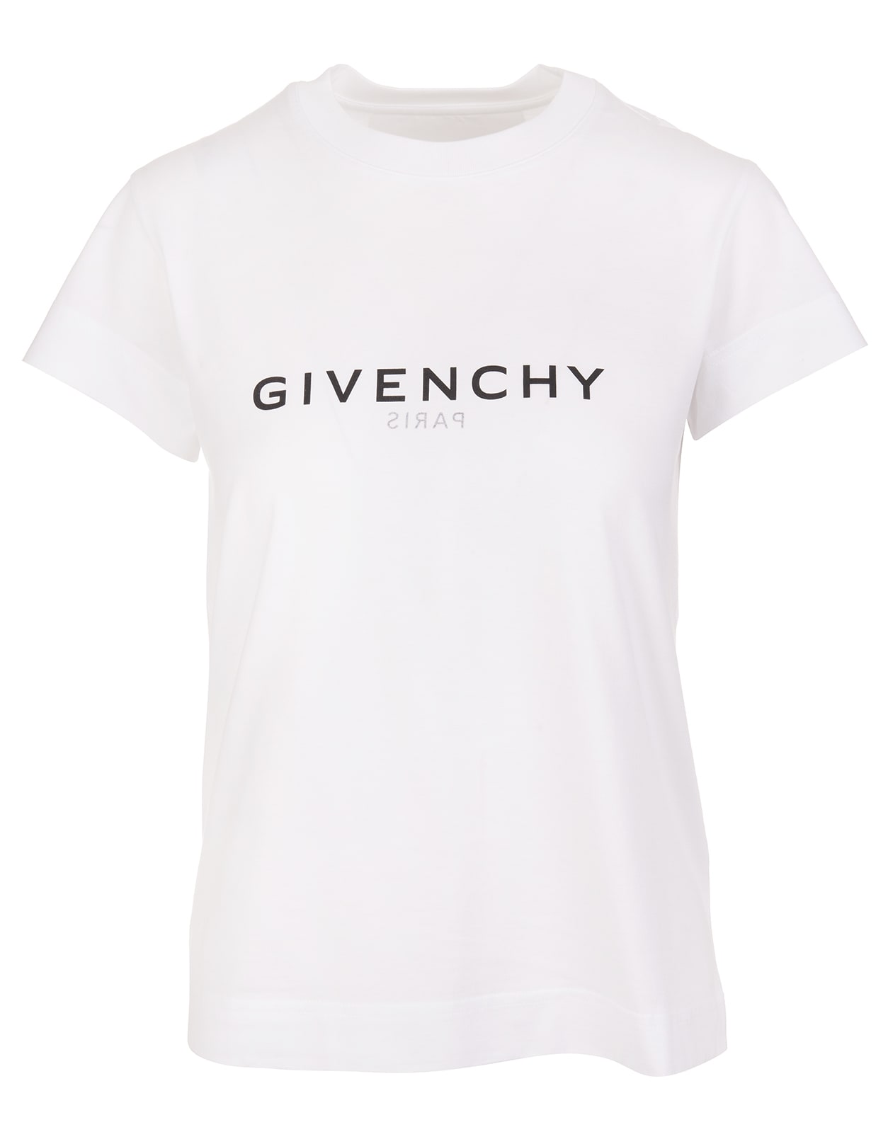 Woman White Givenchy Reverse Slim T-shirt