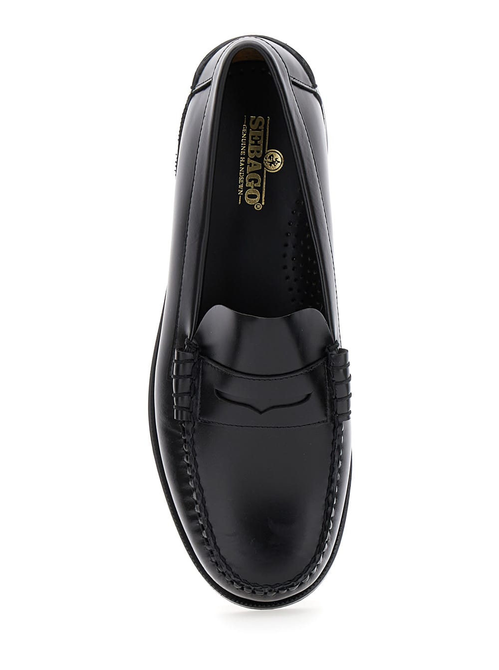 Sebago Man Loafers Burgundy Size 9 Soft Leather In Black