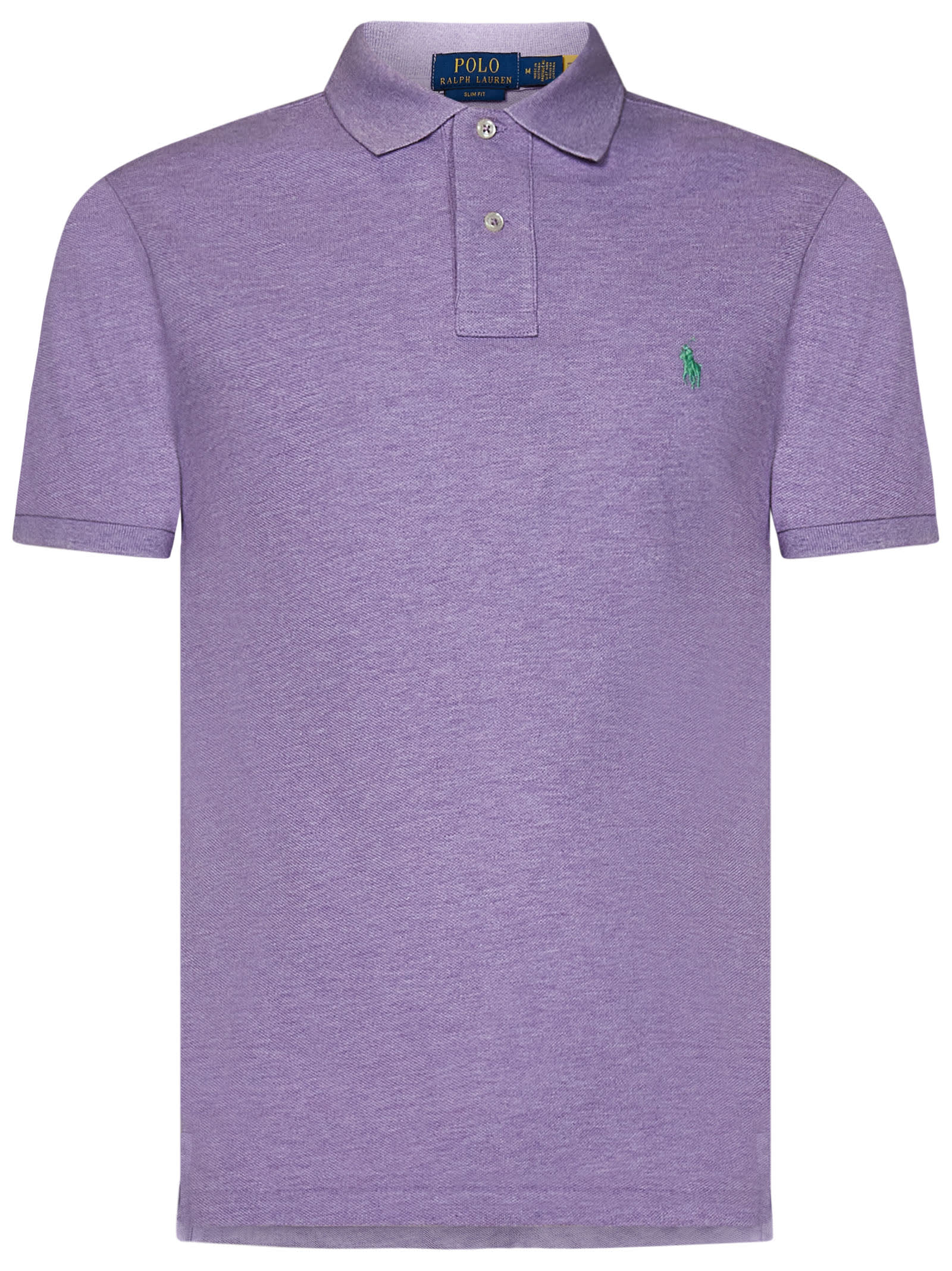 Shop Polo Ralph Lauren Polo Shirt Polo Shirt In Purple