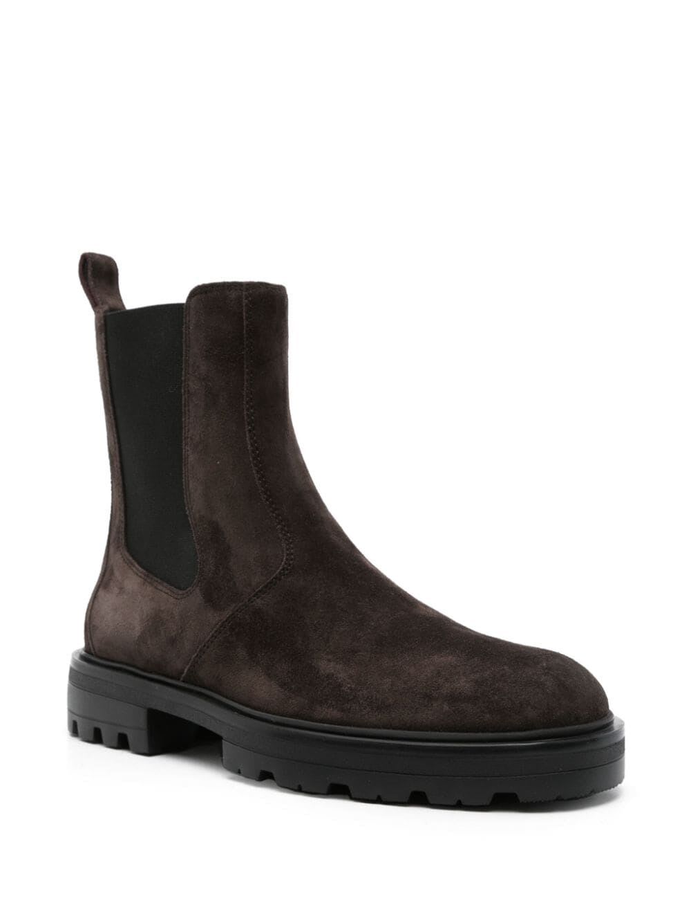 Shop Hogan H673 Chelsea Boots In Palissandro