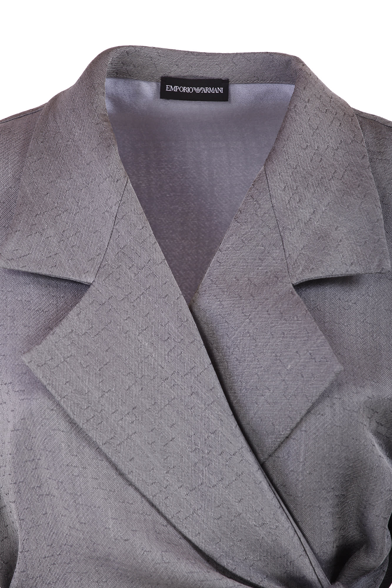 Shop Emporio Armani Jackets Grey