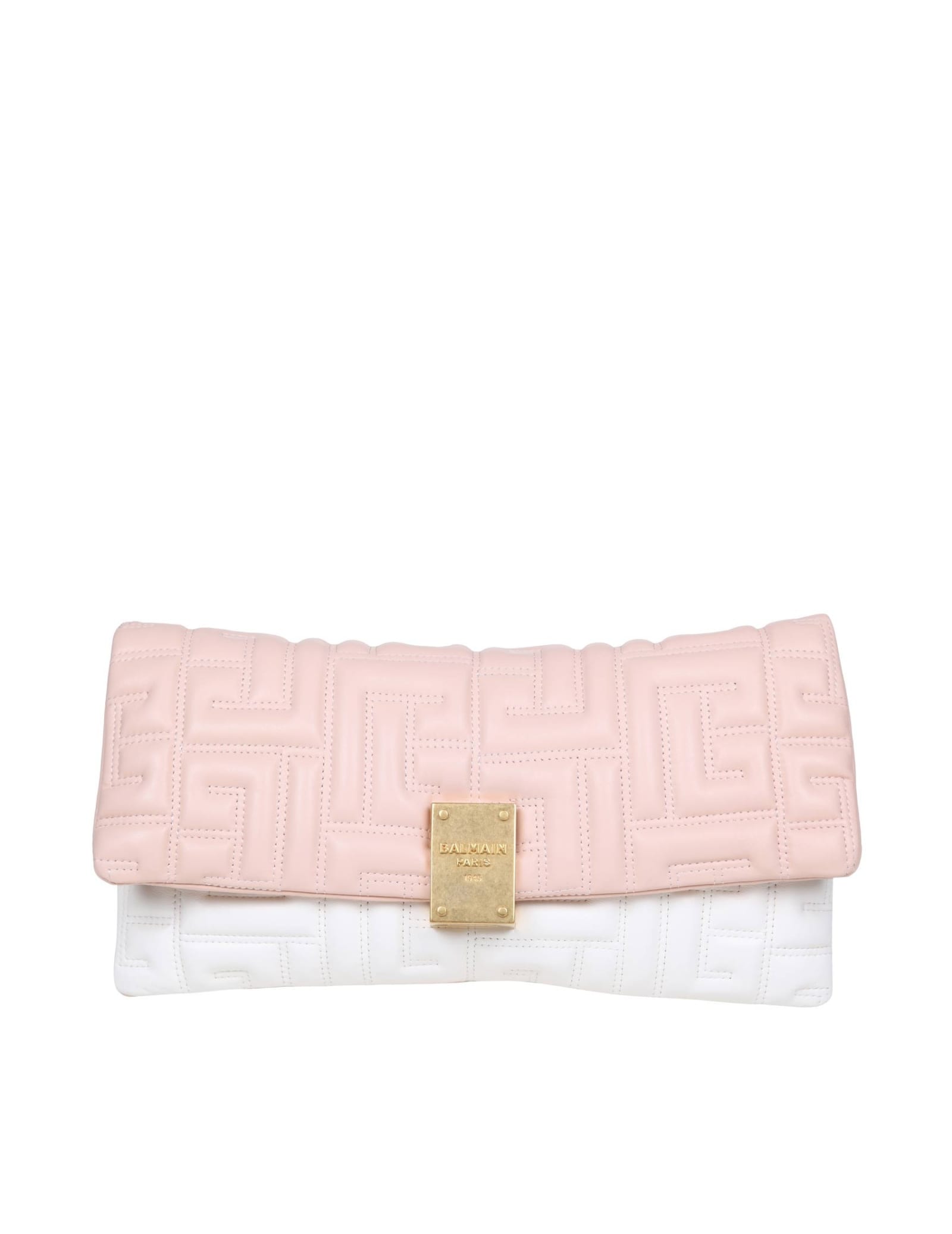 1945 Soft Clutch Bag In Monogram Quilted Leather
