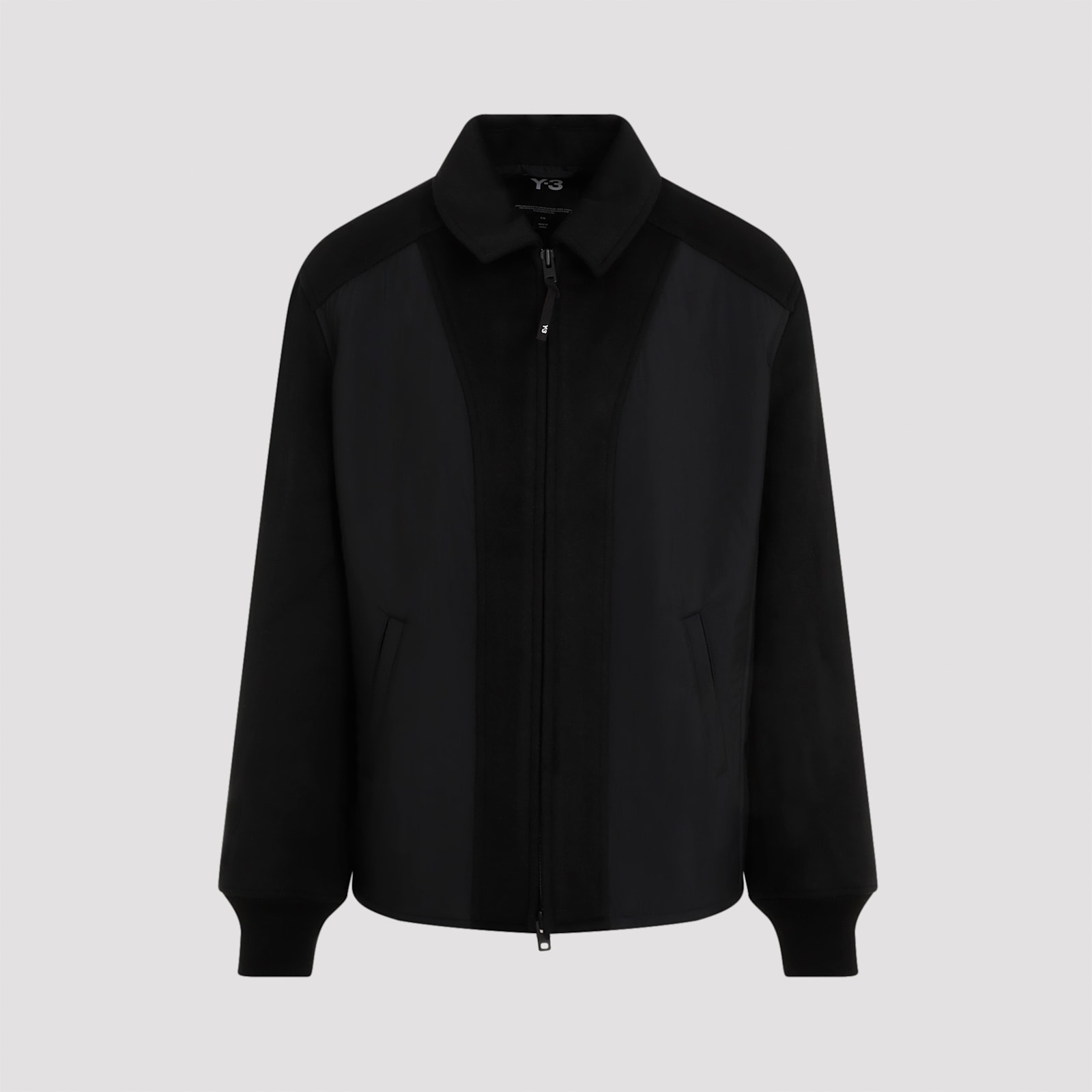 Shop Y-3 Melton Jacket In Black