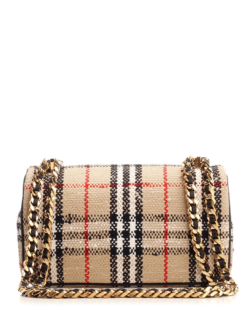 Shop Burberry Small Lola Shoulder Bag In Beige