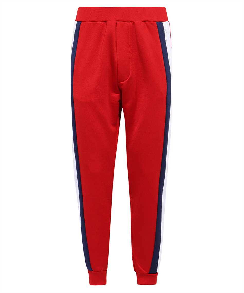 Shop Dsquared2 Track-pants With Decorative Stripes In Red