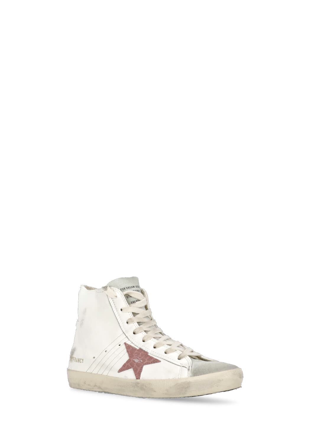 Shop Golden Goose Francy Classic Sneakers In White