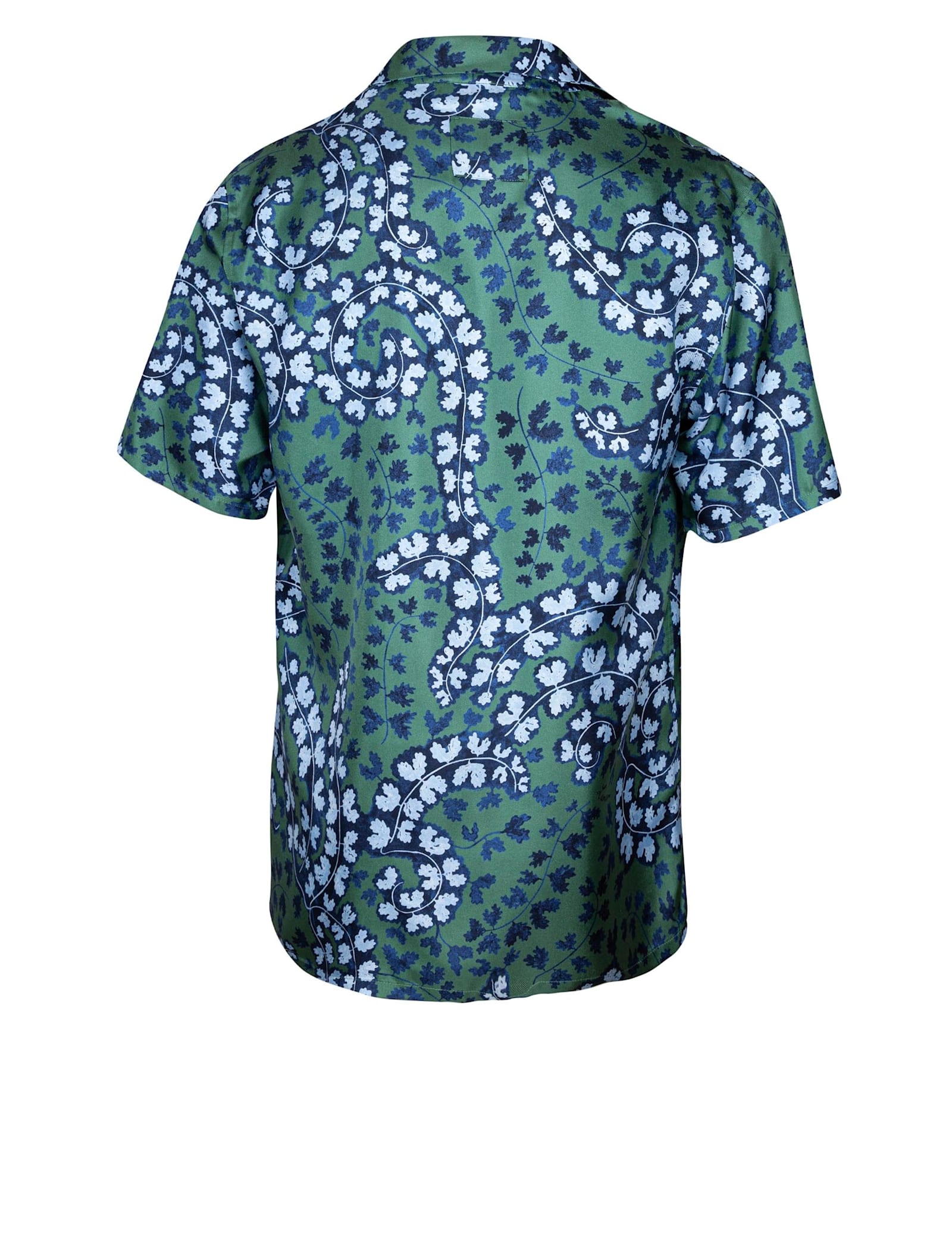 Lanvin Silk Shirt With Flower Print In Multi