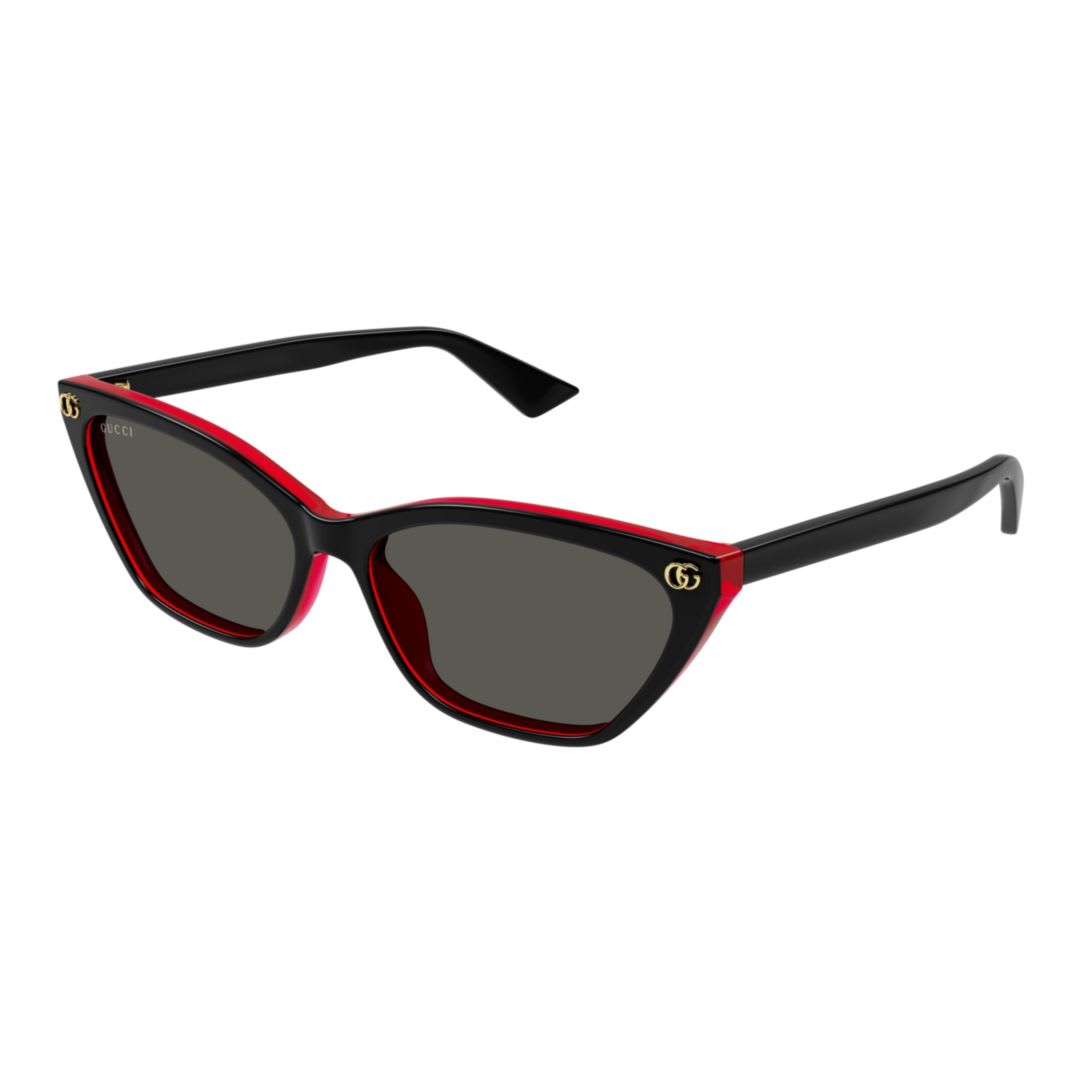 Gucci Grey Cat Eye Ladies Sunglasses Gg1815s 003 58 In Black