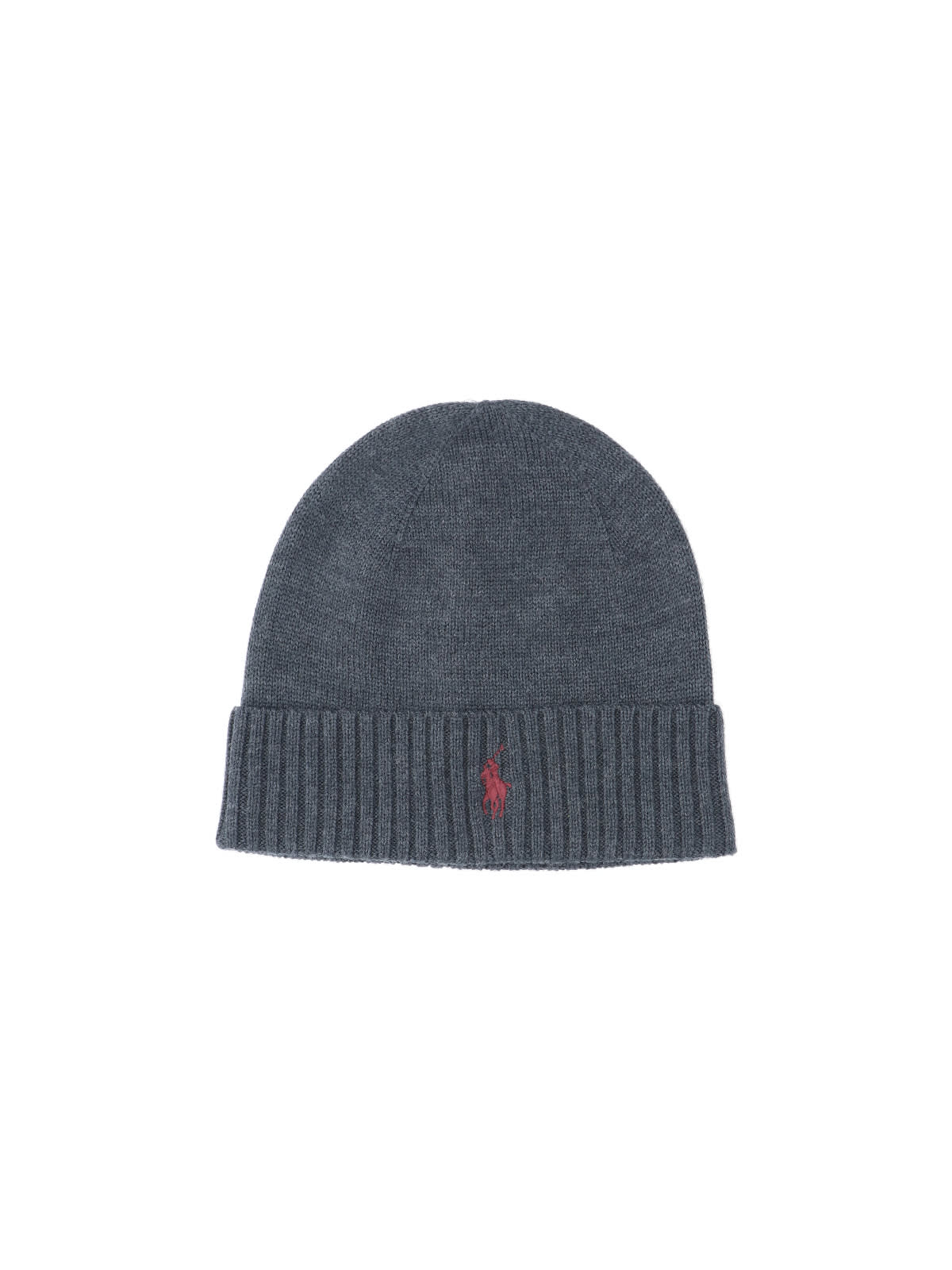 Polo Ralph Lauren Wool Beanie Hats Grey In Gray