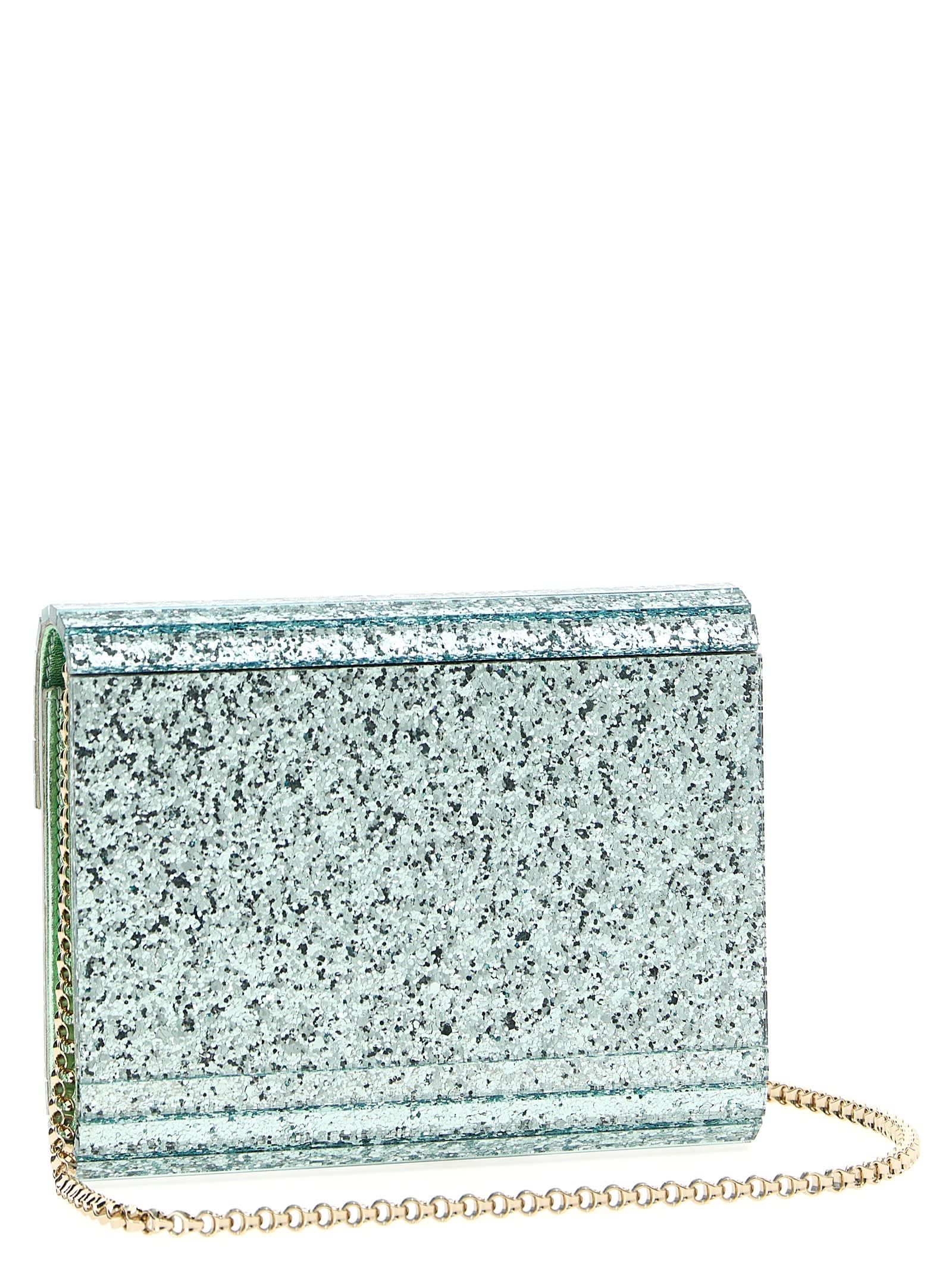 Jimmy Choo Flip Shoulder Bag In Green