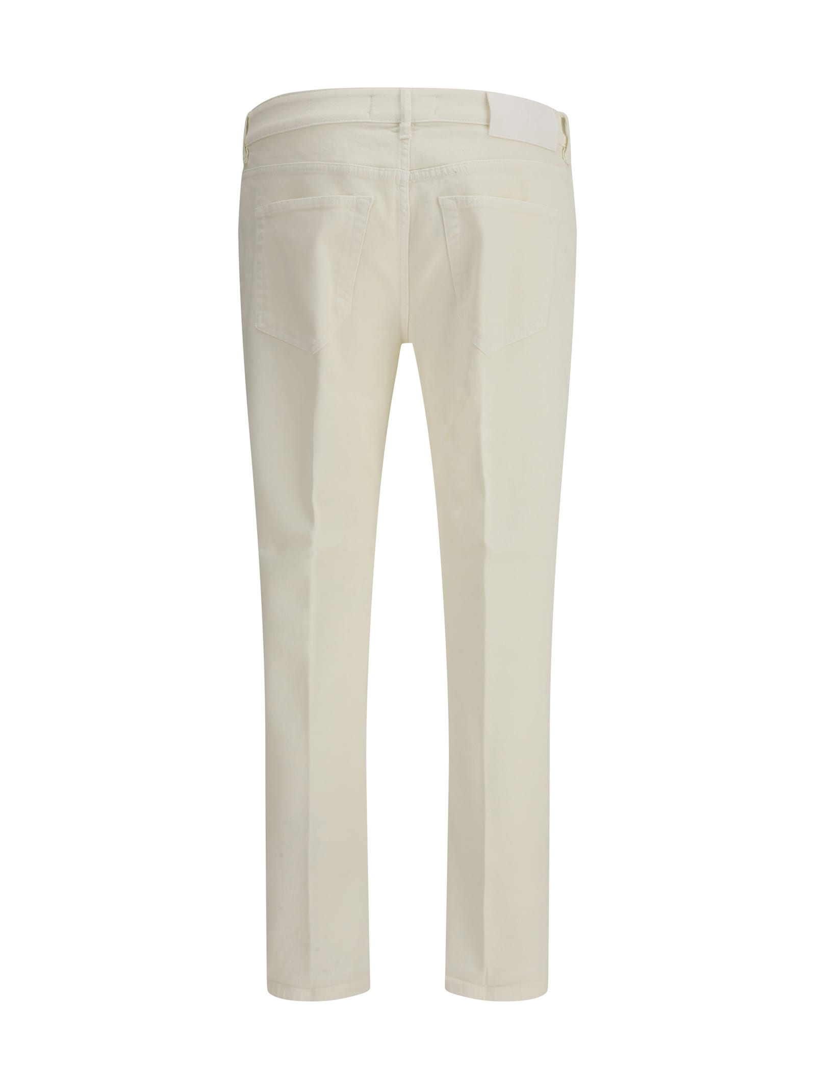 Pt Torino Five-pocket Jeans In Neutral