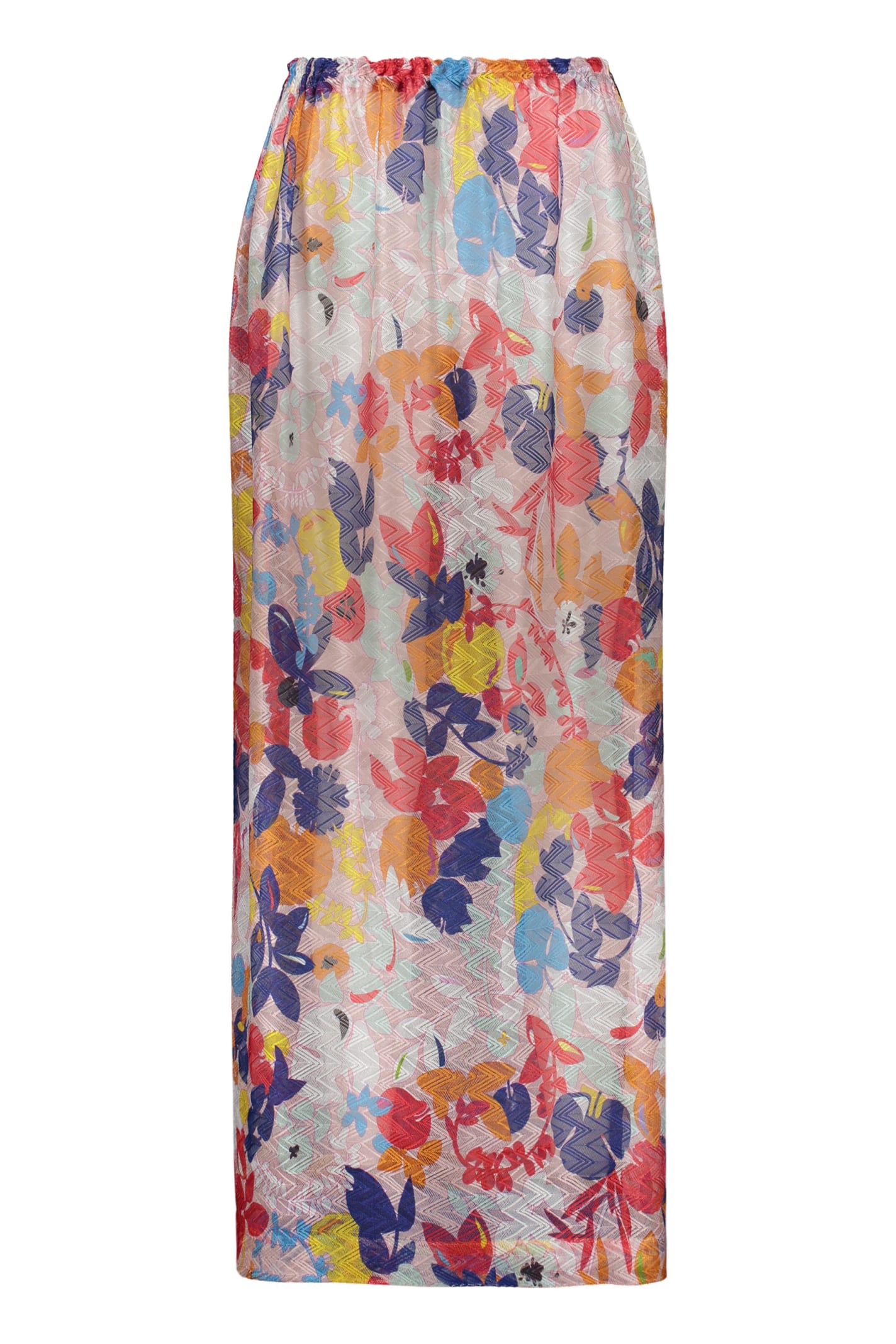 Missoni Beach Cover Up Skirt In Multicolor