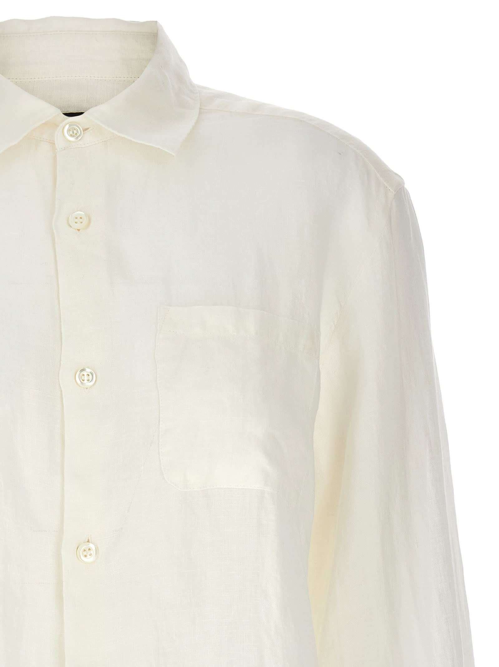 Shop Apc Sela Shirt In White
