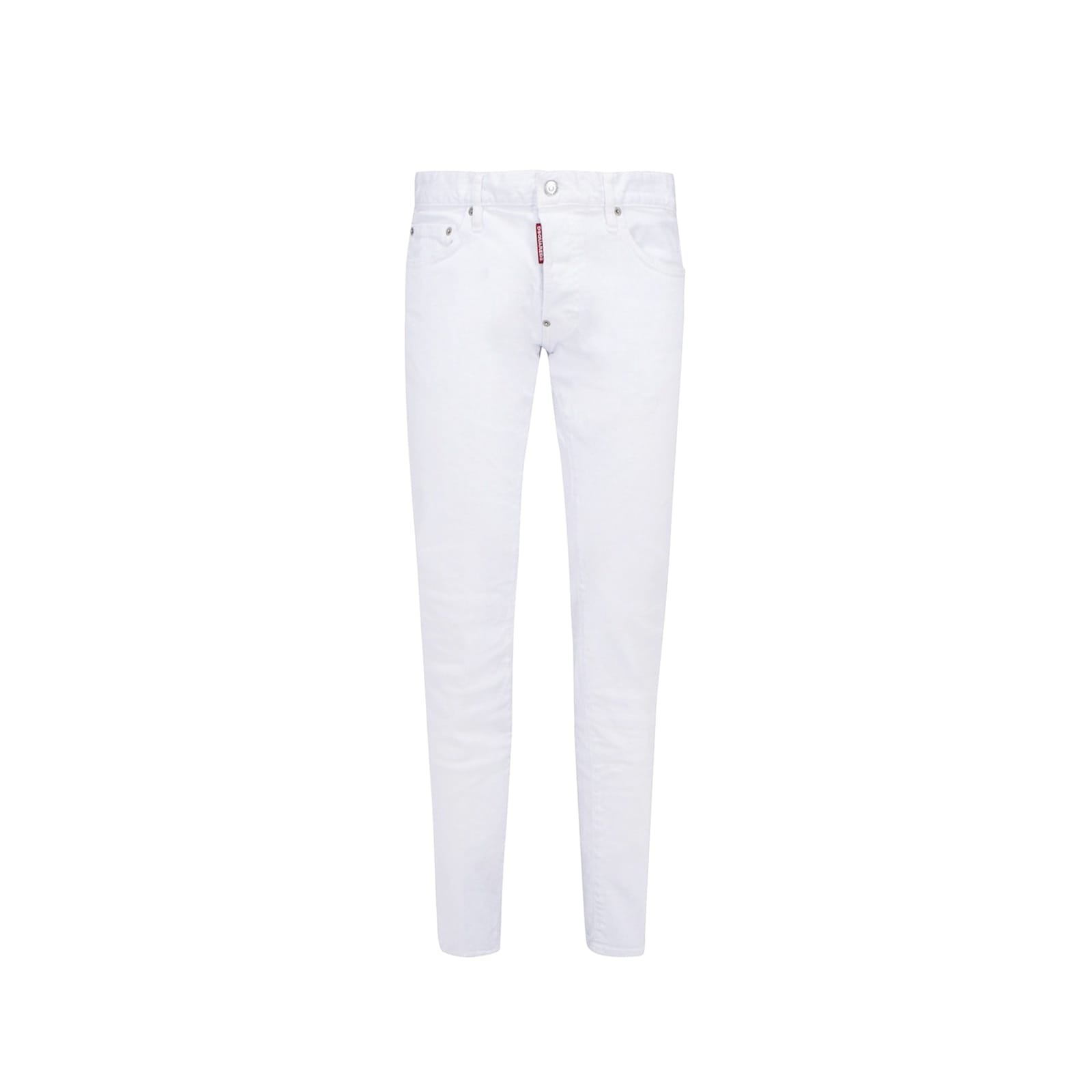 Shop Dsquared2 Dsuared2 White Bull Skinny Jeans