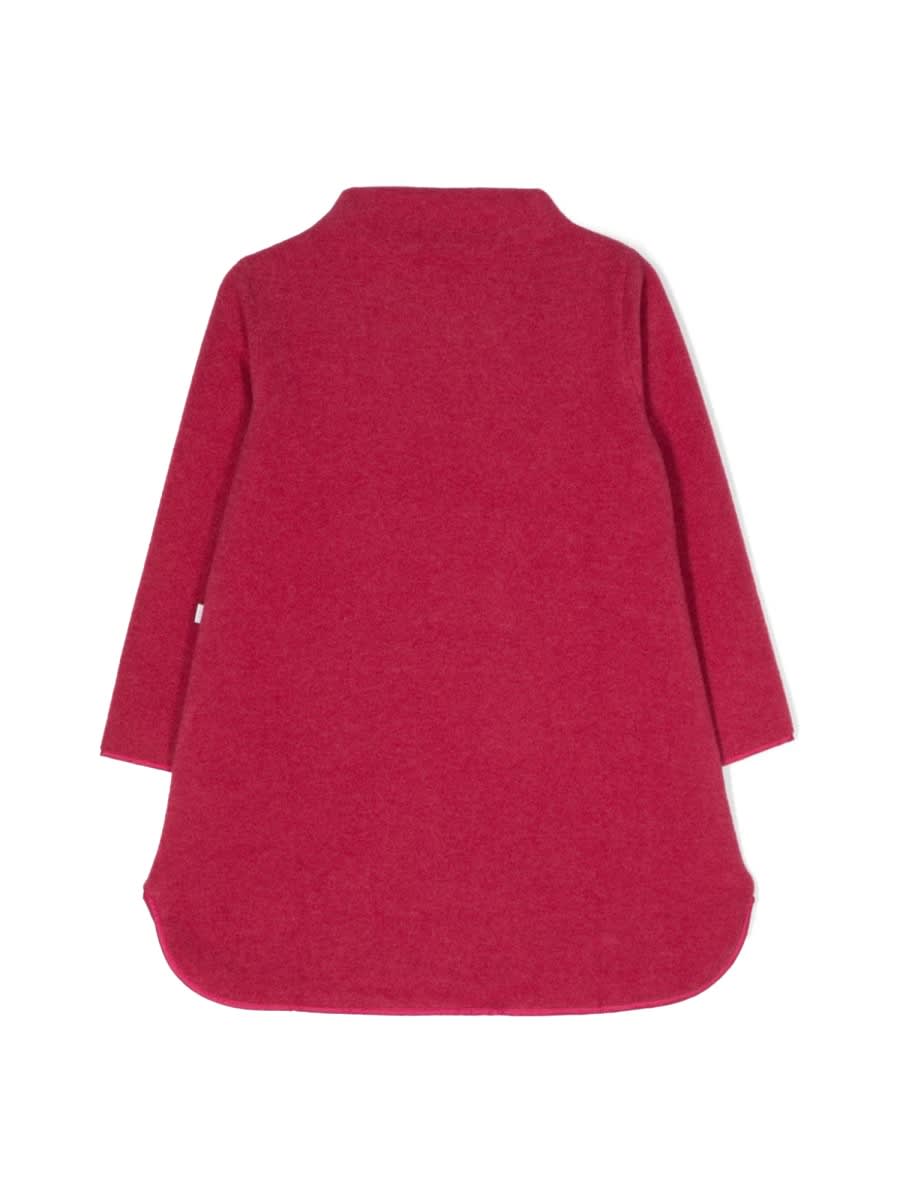 Shop Il Gufo ml Dress Front Pocket In Red