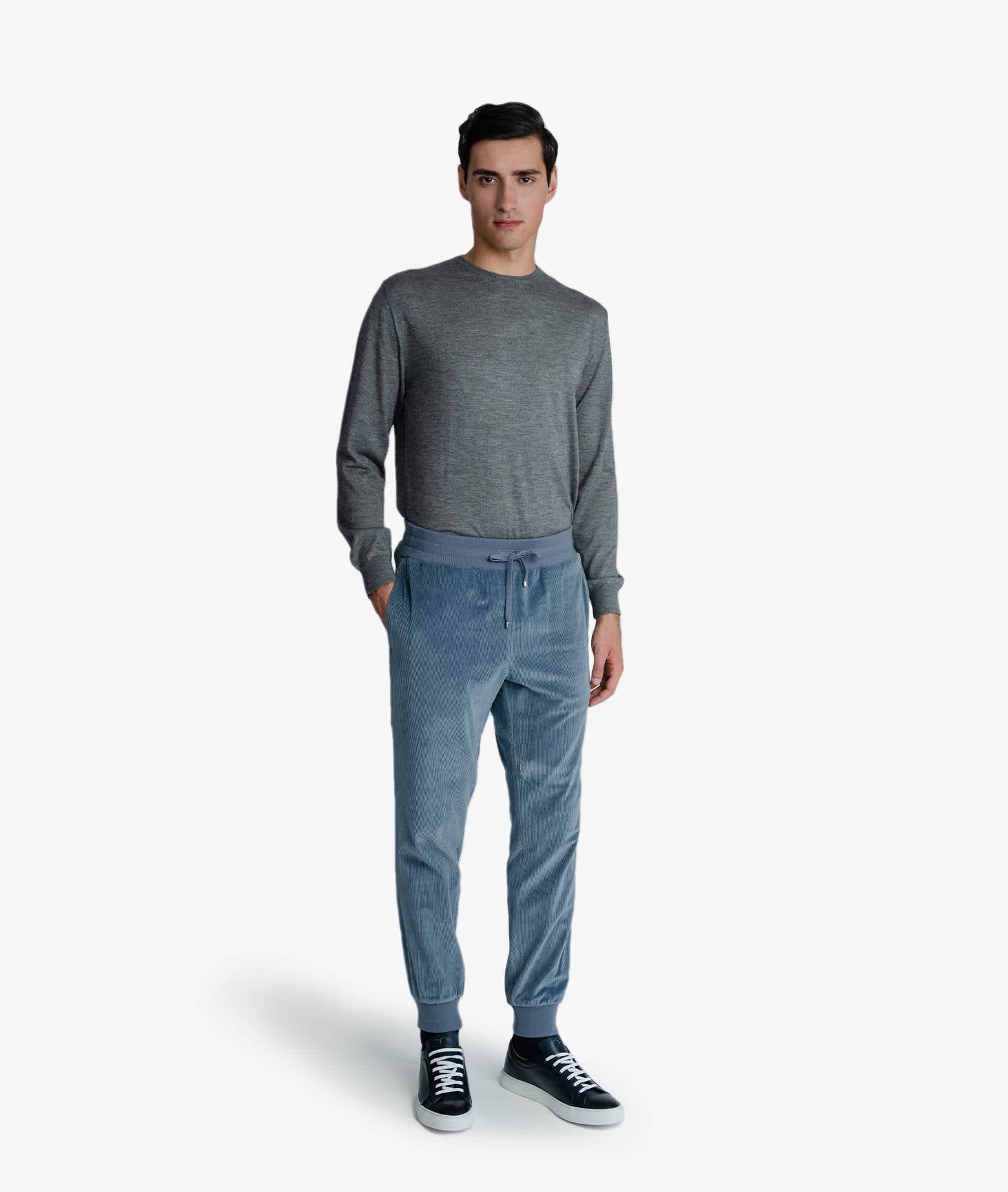 Larusmiani Tracksuit Trousers Philly Pants In Lightblue