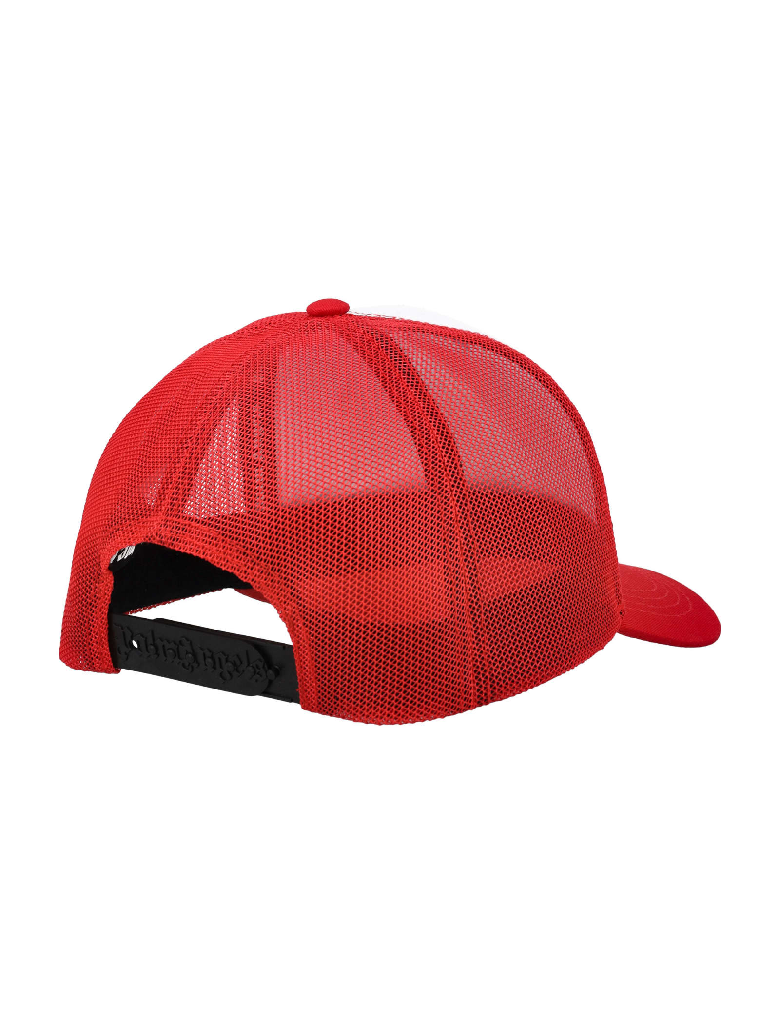 Shop Palm Angels Pa City Trucker Cap In Red