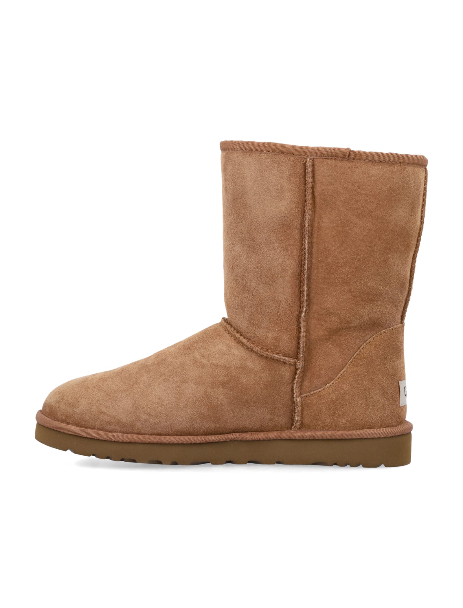 Shop Ugg Classic Short Boots In Chestnut