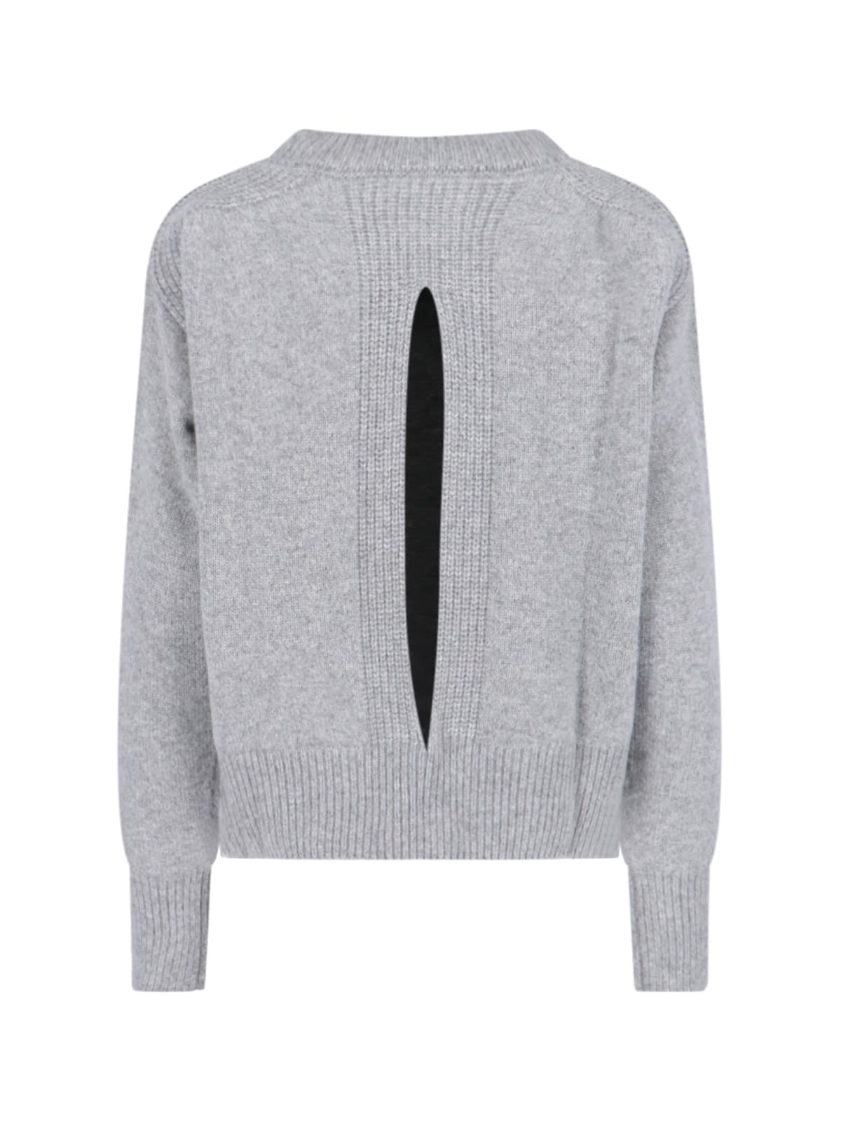 Shop Sa Su Phi Cashmere Sweater In Gray