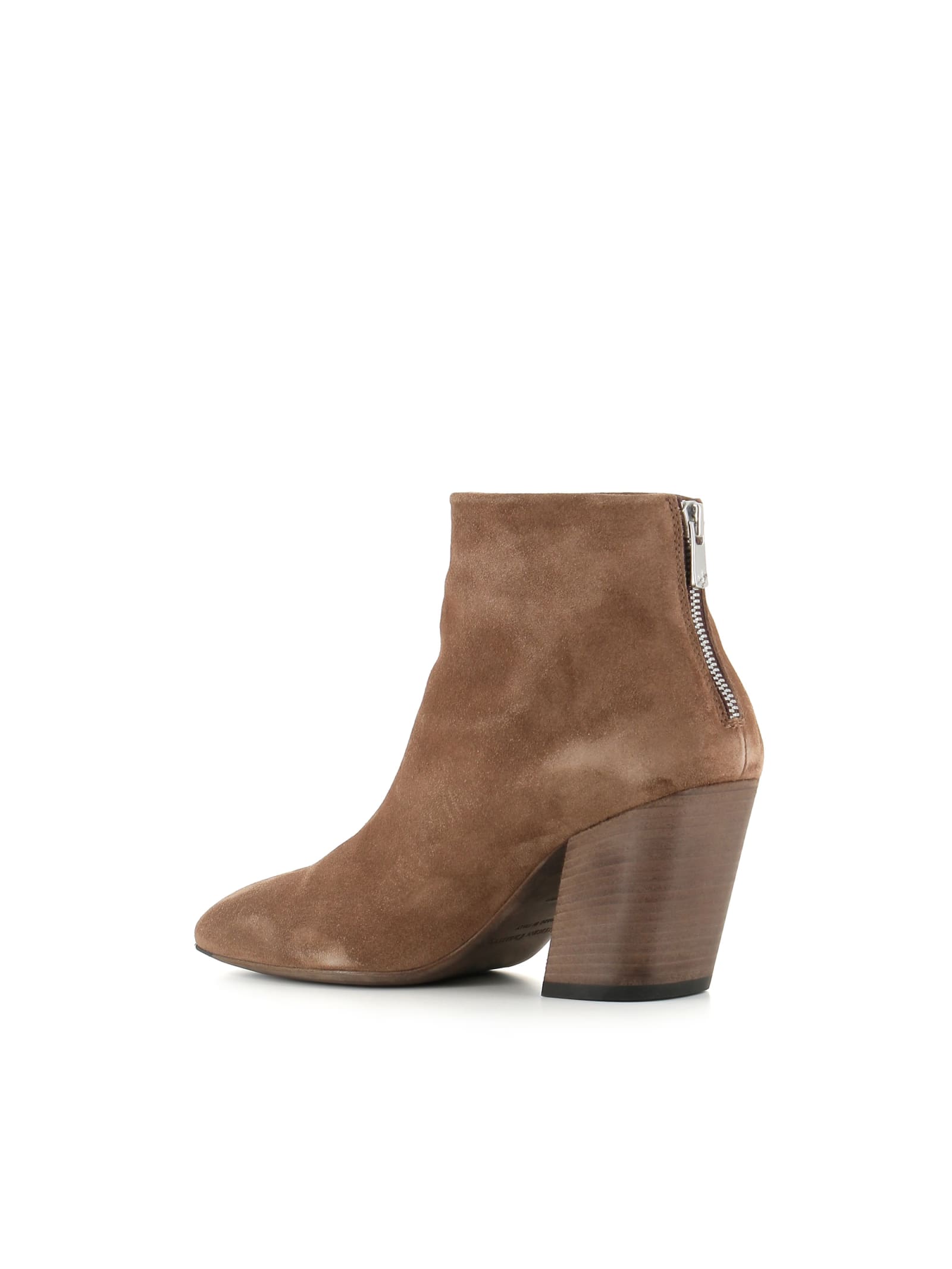 Shop Officine Creative Ankle Boot Serve/003 In Taupe