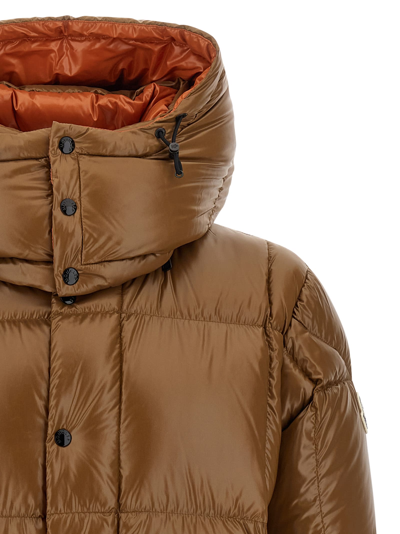 Moncler Parana Down Jacket In Animal Print