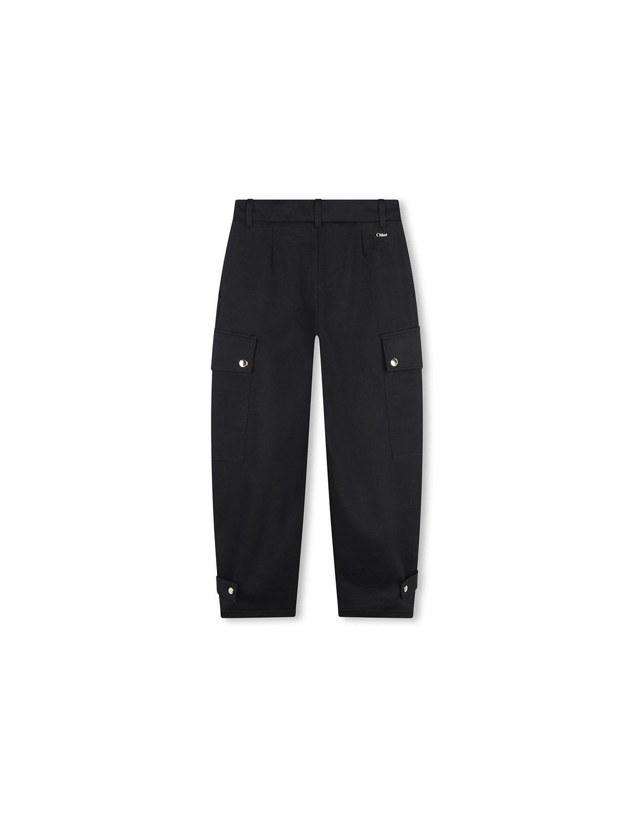 Shop Chloé Blue Cargo Trousers