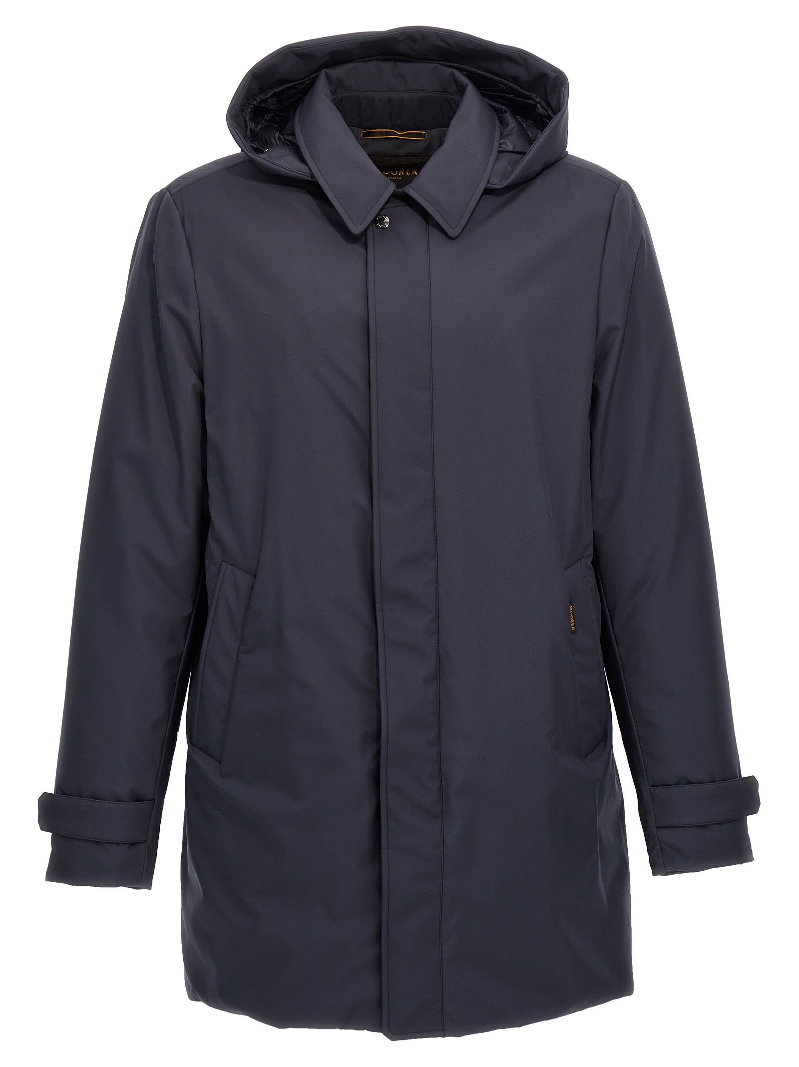 Shop Moorer Vido-skt Jacket In Blue