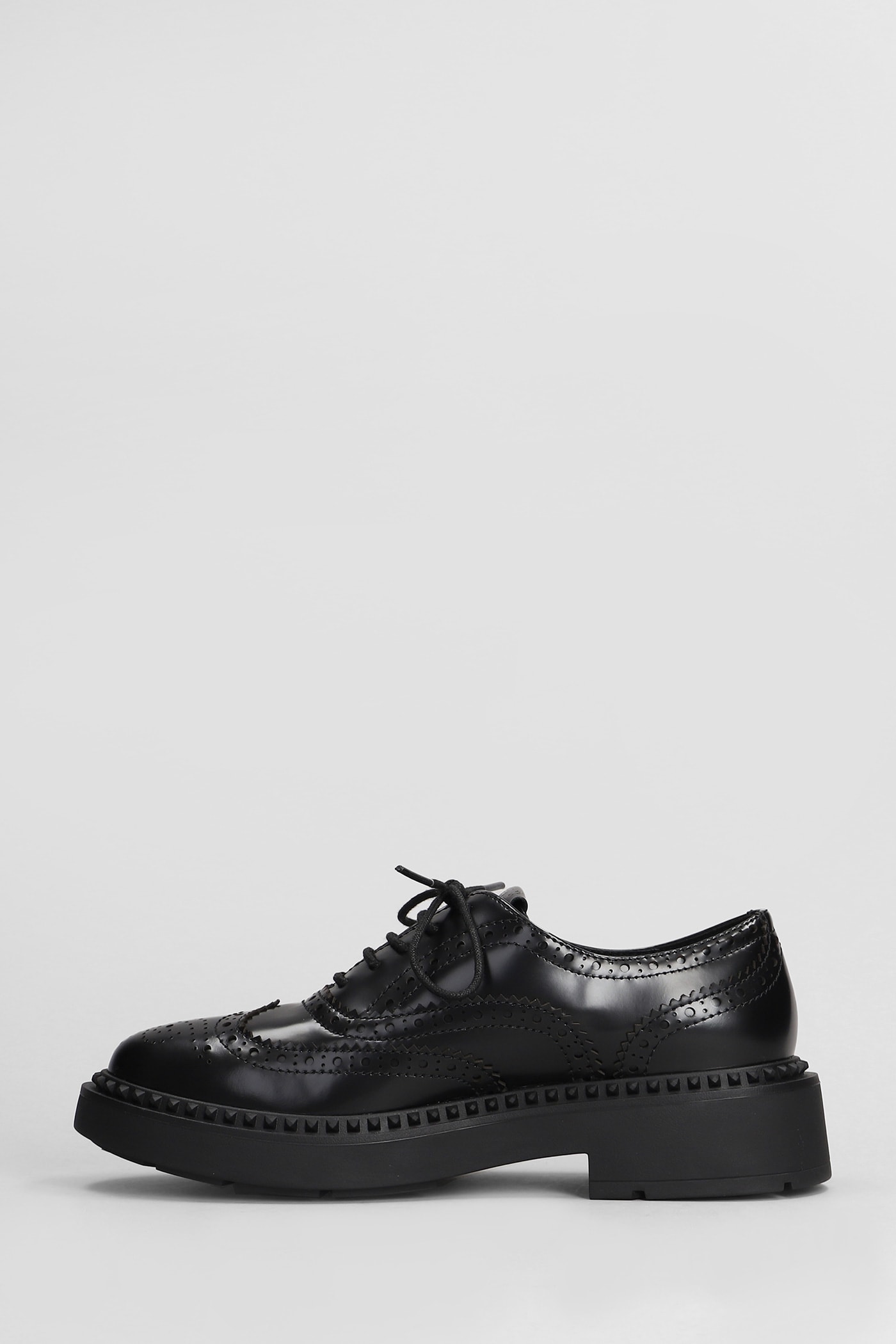 Shop Ash Mercer Loafers In Black Leather