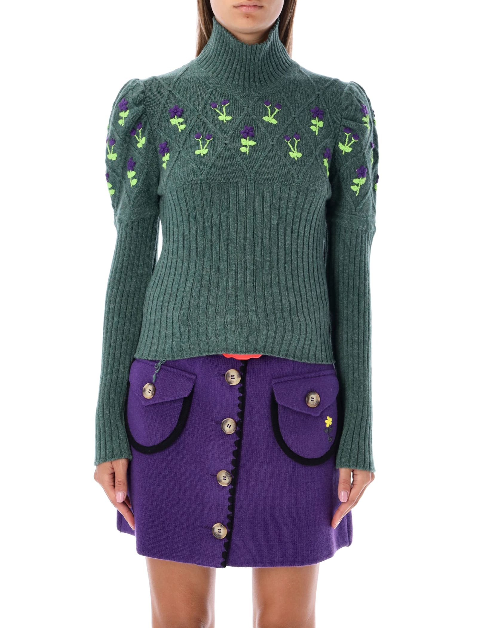 Cormio Oma Wool Turtleneck Sweater