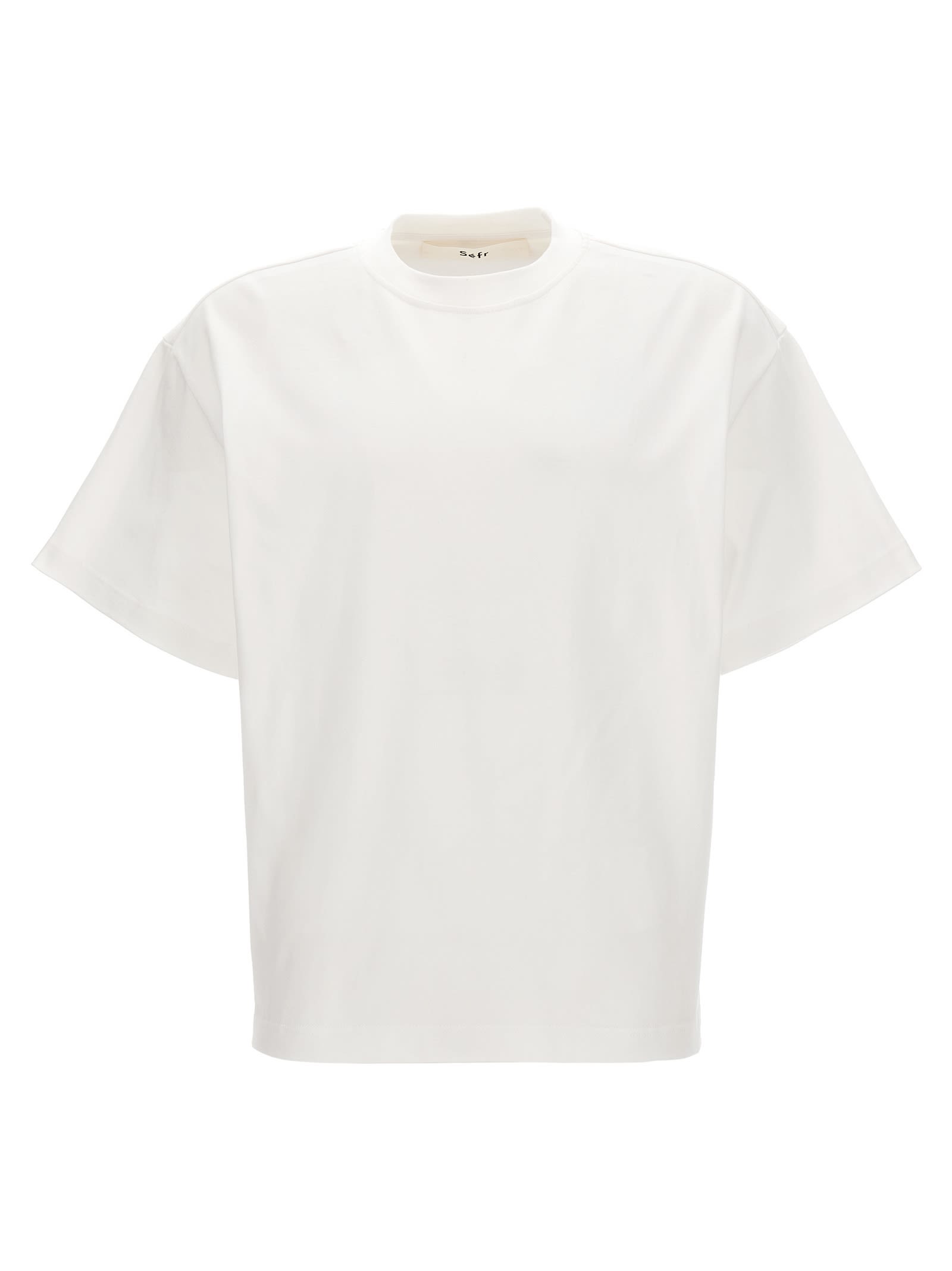 Shop Séfr Atelier T-shirt In White