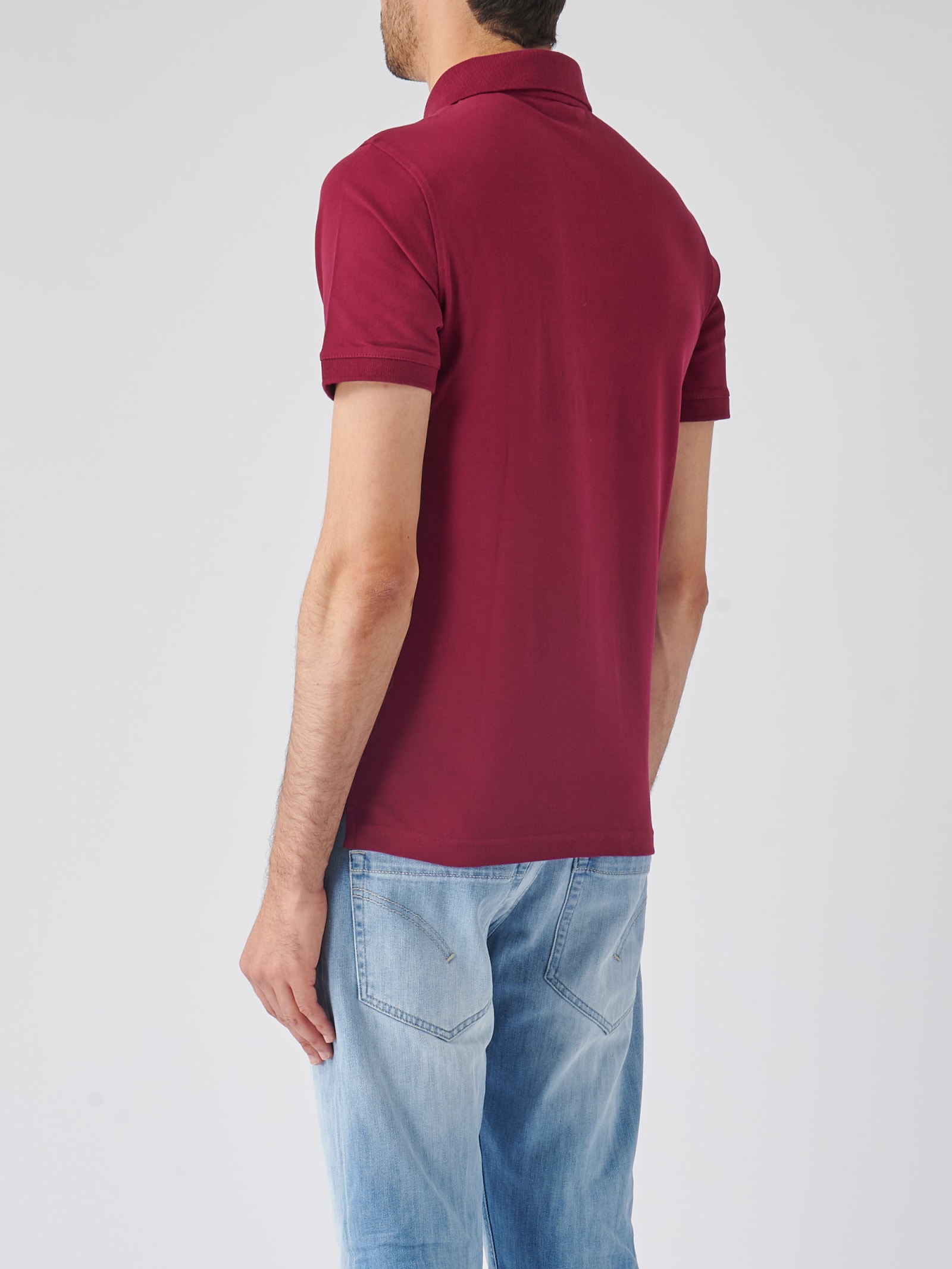 Shop K-way Ameedee Polo In Rosso