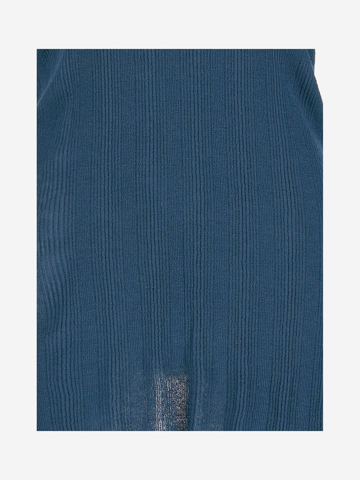 Jil Sander Wool Jersey In Ocean