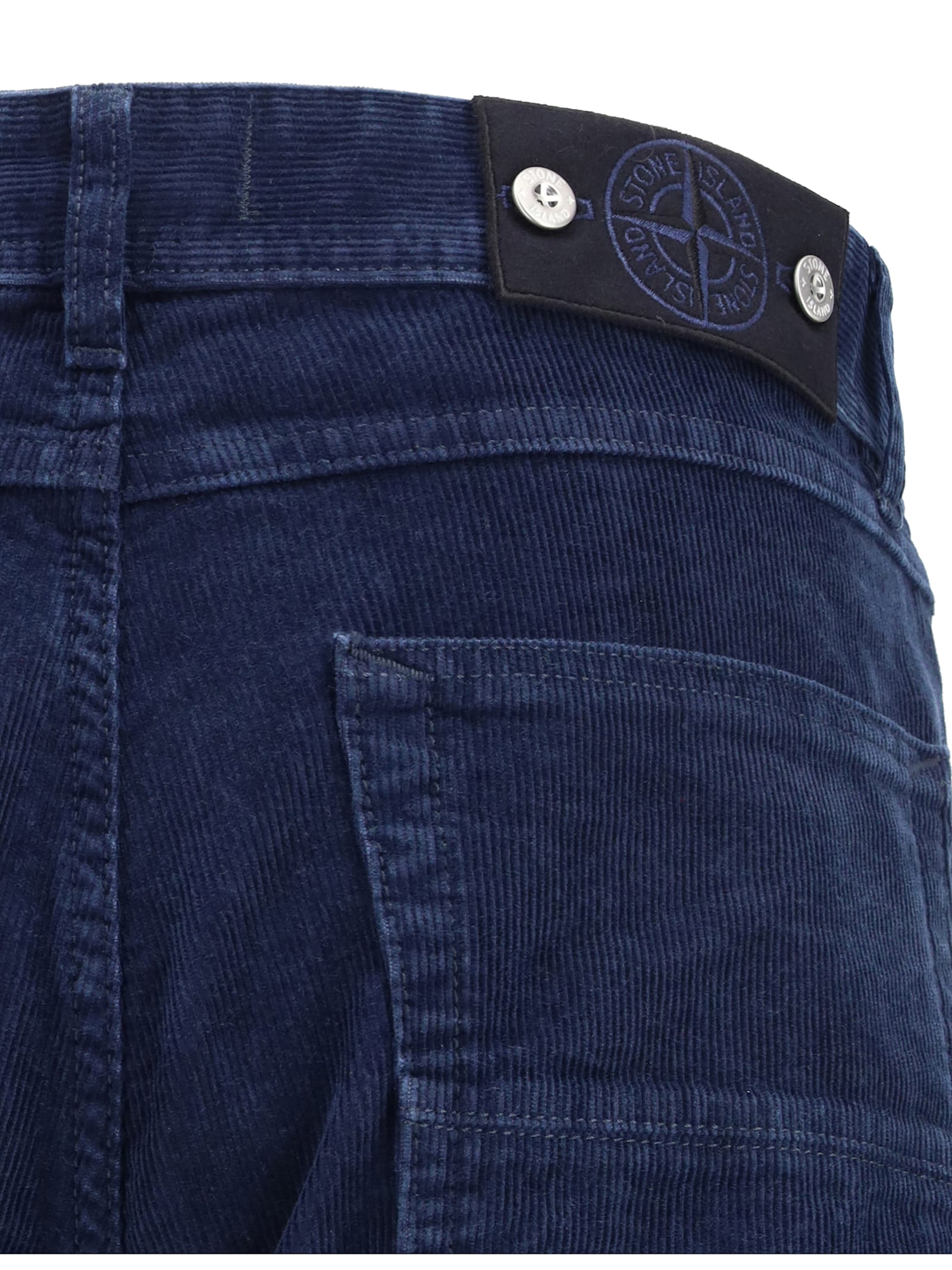 Stone Island J100006 Indigo Denim-rinsed In Blue