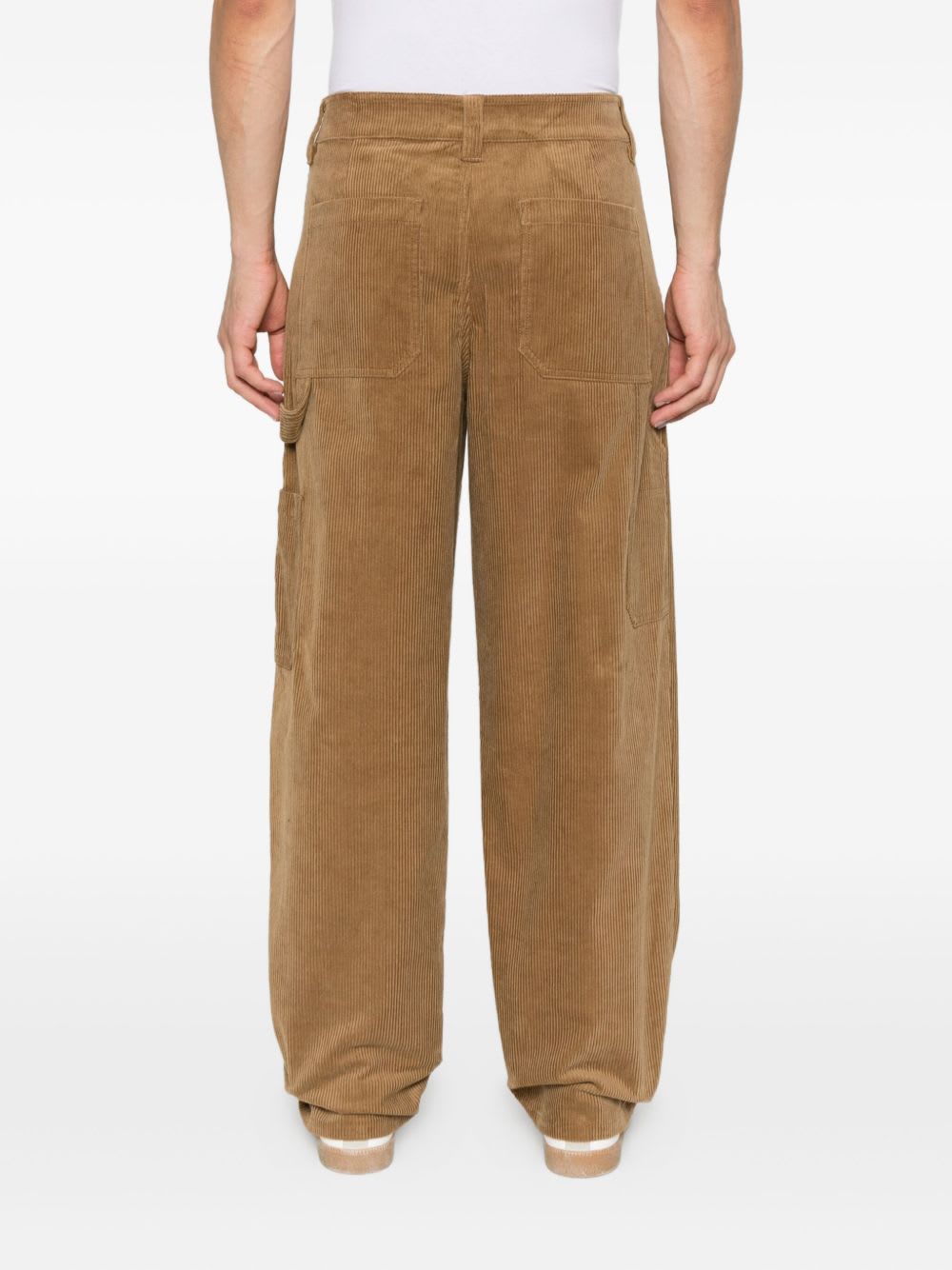 Apc A.p.c. Brown Corduroy Trousers In Brown