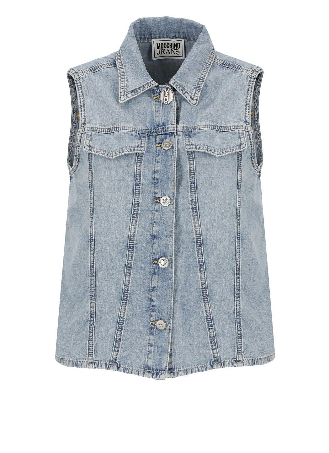 Jeans Button-up Denim Gilet