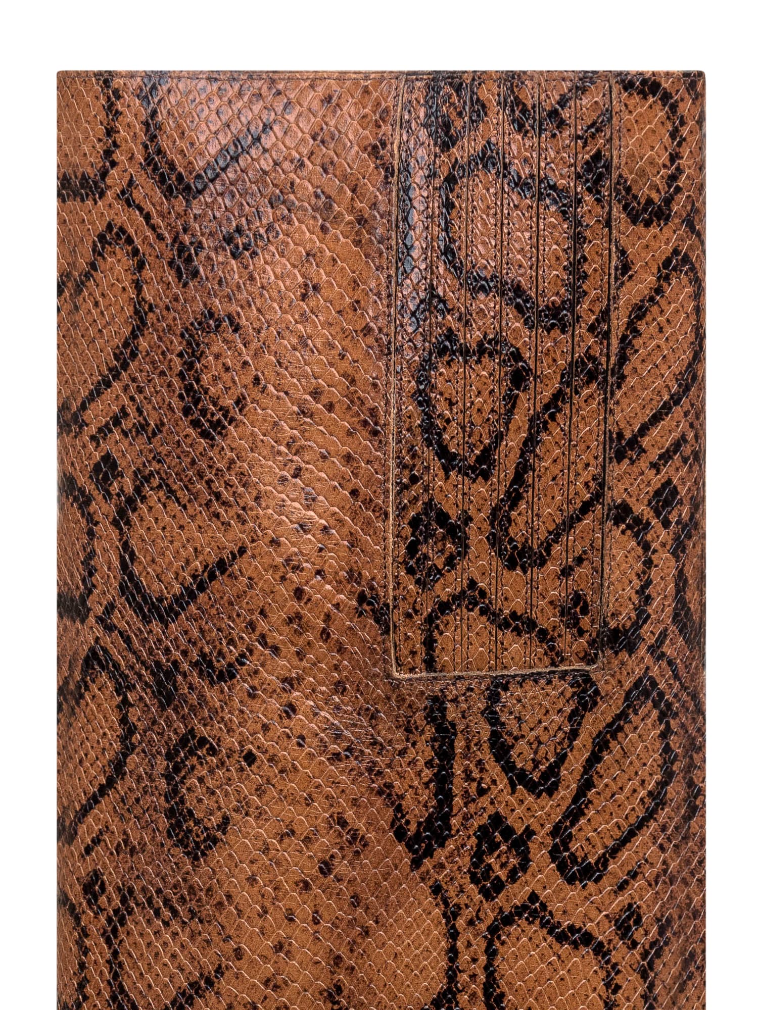 Shop Coperni Snake Print Boot In Brown