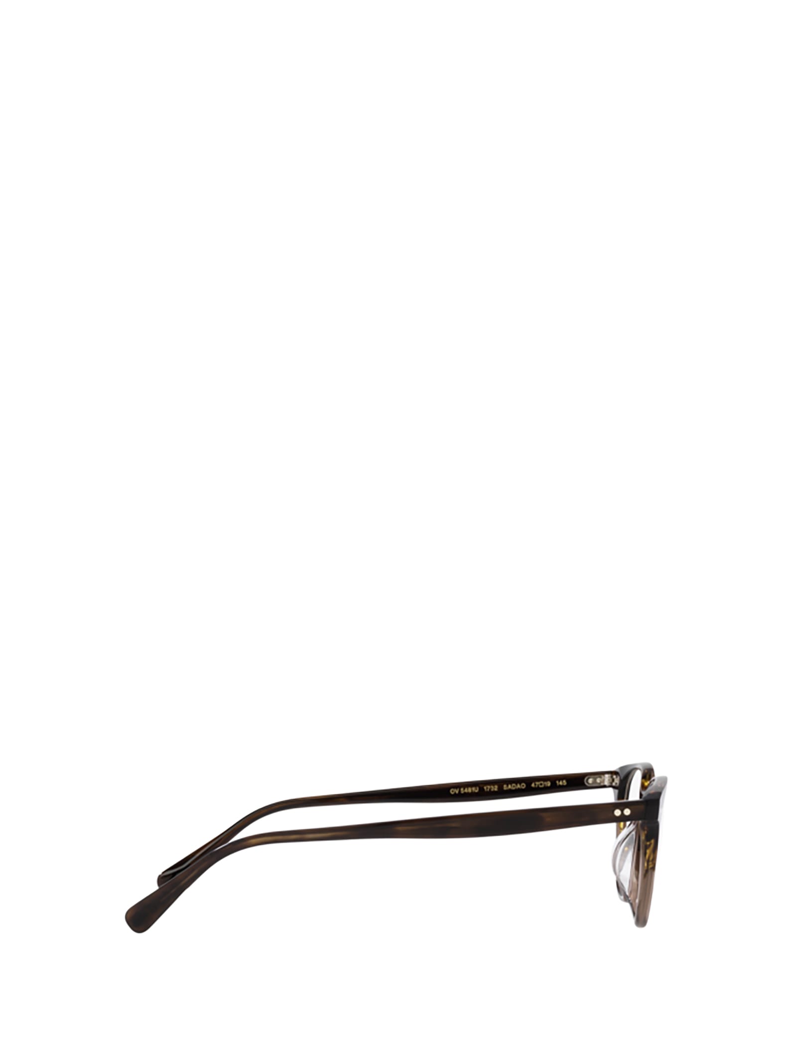 Shop Oliver Peoples Ov5481u Sedona Red / Taupe Gradient Glasses